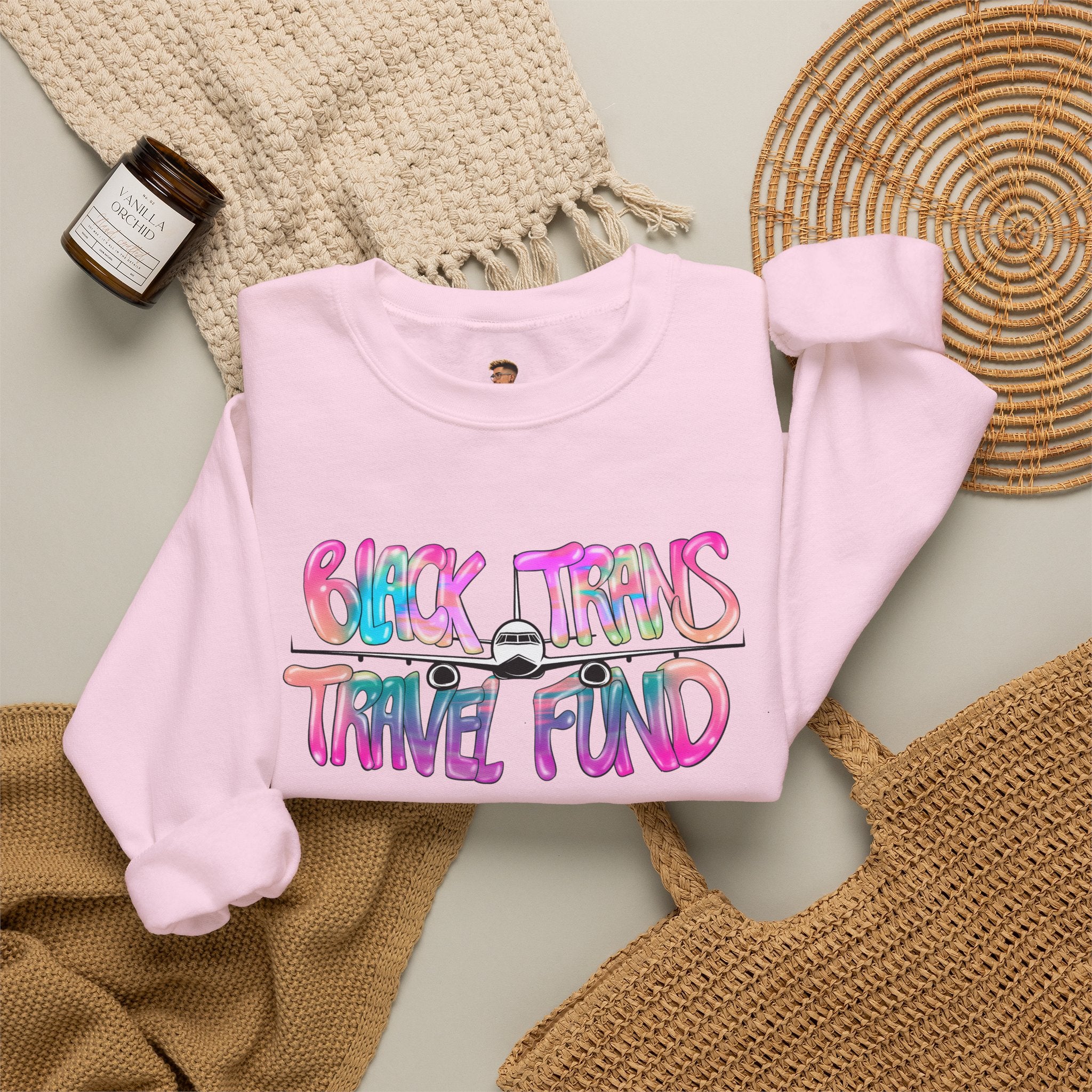 BTTF - Black Trans Travel Fund Unisex Crewneck Sweatshirt