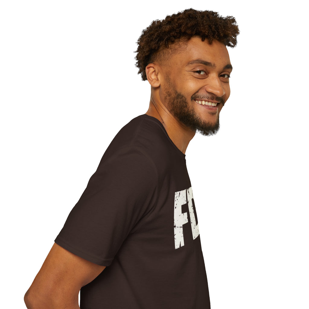 FDT Political Protest Distressed Graphic T-Shirt