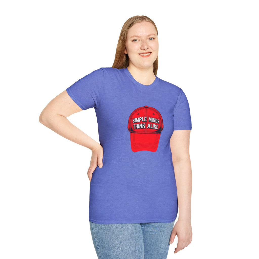 Simple Minds Think Alike T-Shirt' & 'Make America Think Again' Graphic Tee