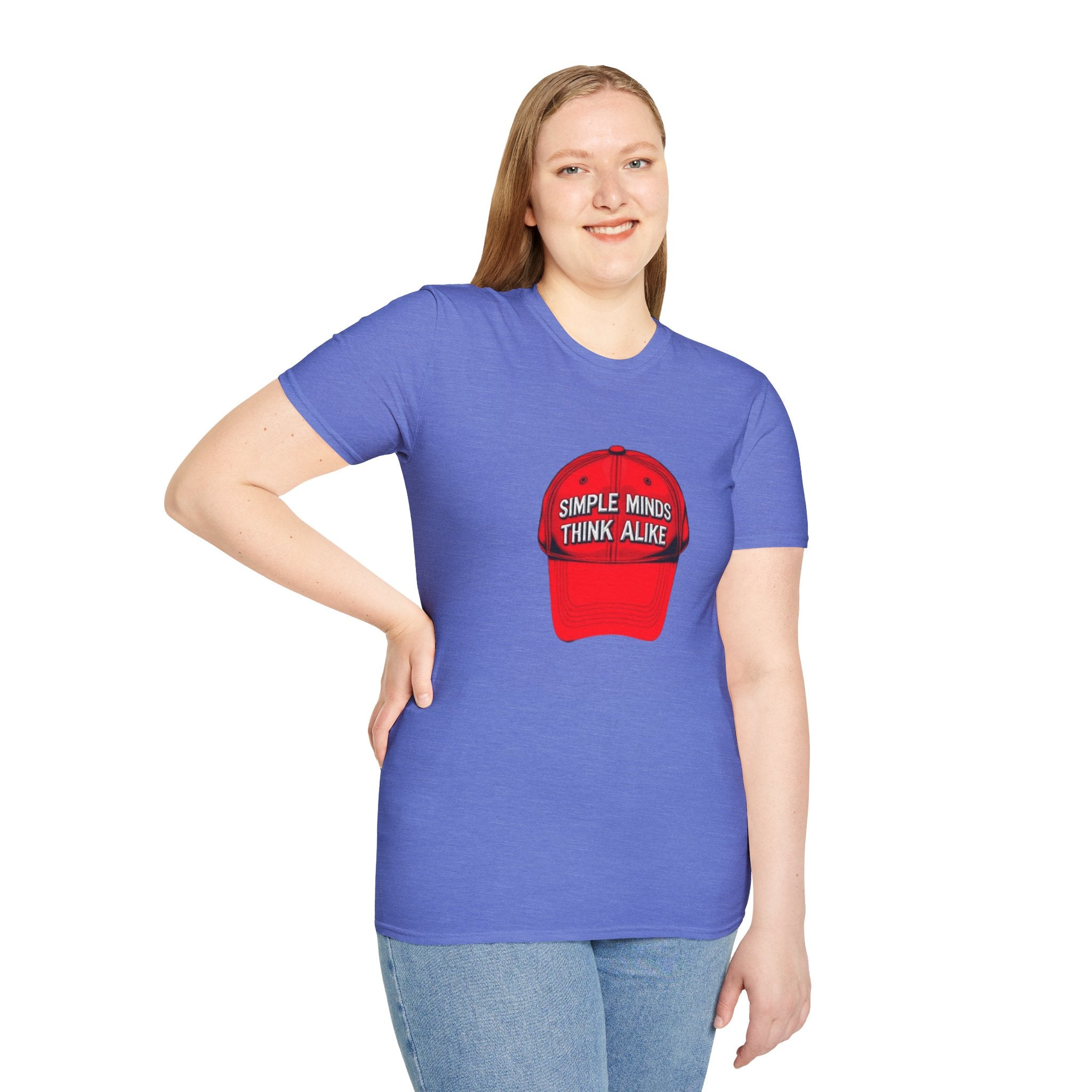 Simple Minds Think Alike T-Shirt' & 'Make America Think Again' Graphic Tee