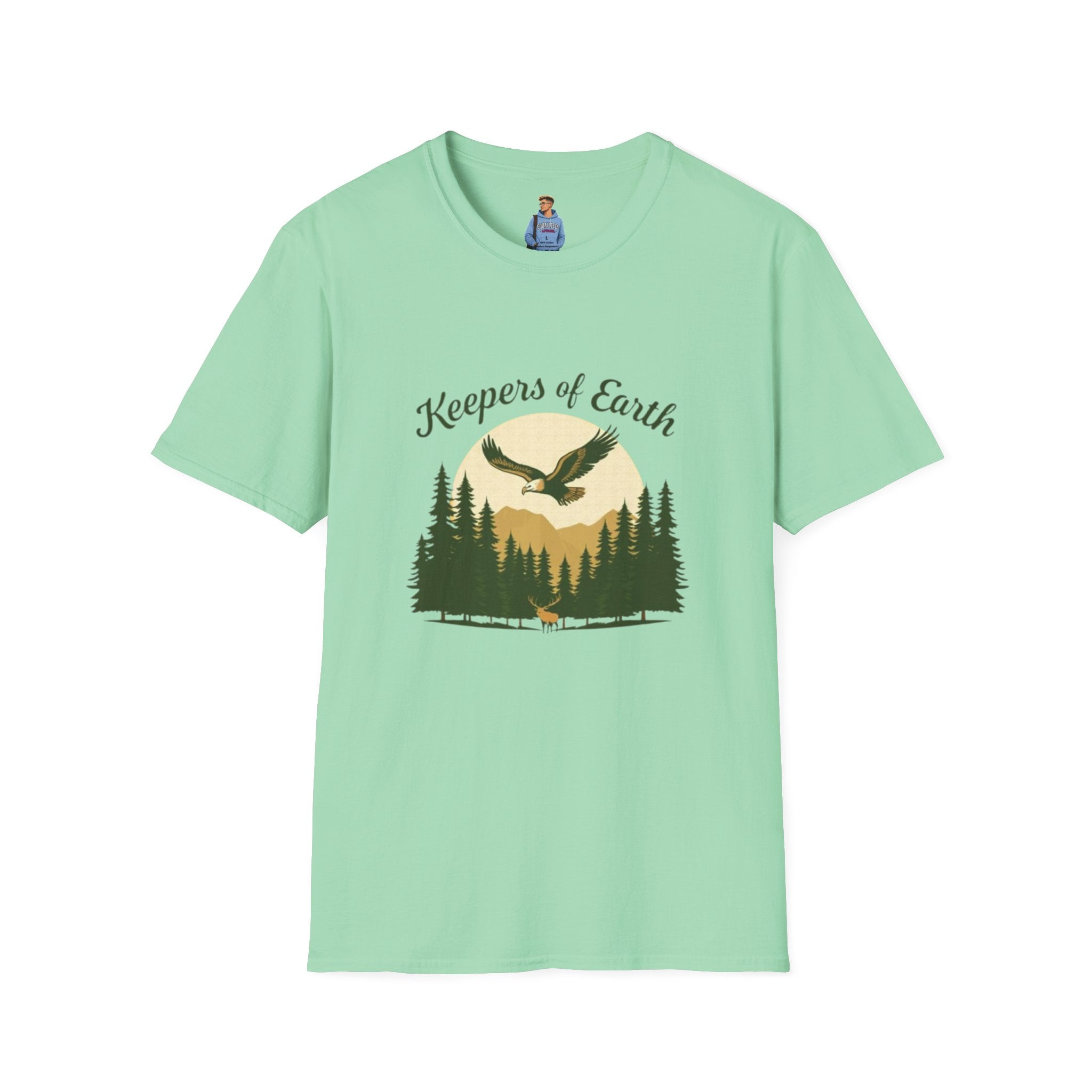 Keepers of the Earth Eagle and Elk T-shirt