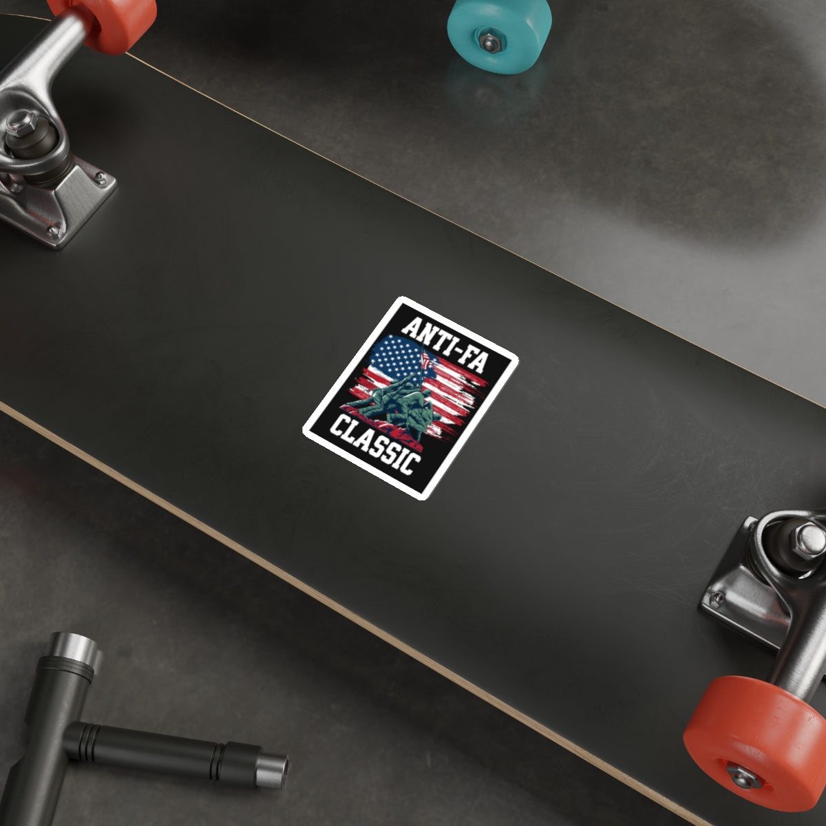 Die-Cut Stickers - Anti-Fa Classic - EqualiTees.Me