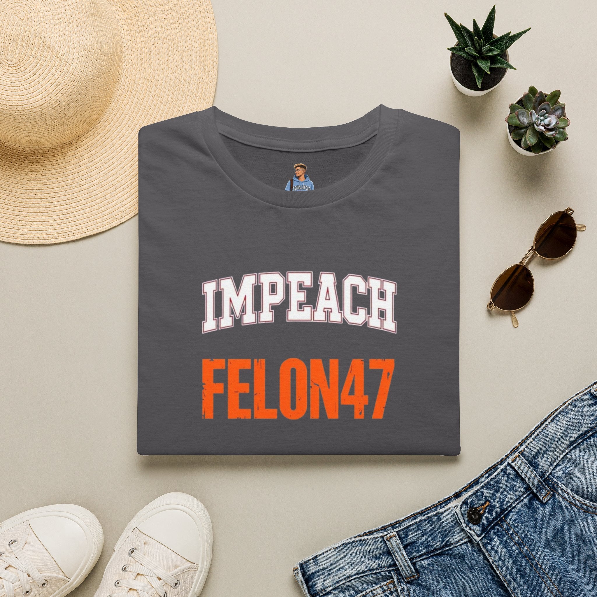 Impeach Felon47 T-shirt
