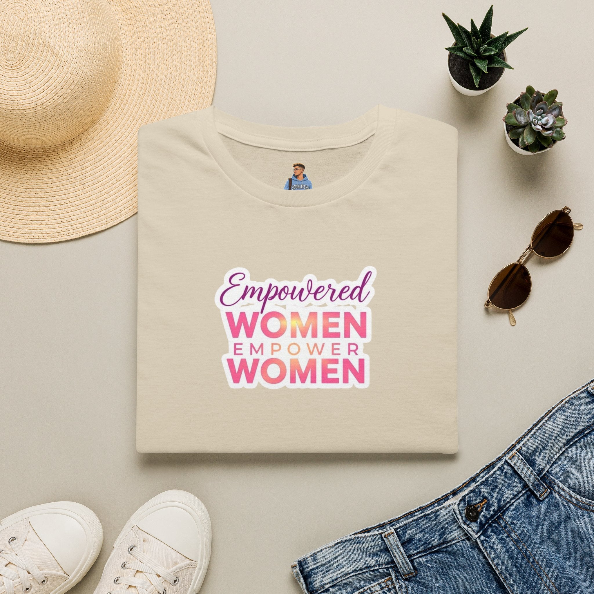 Empowered Women T-Shirt | Unisex Softstyle Tee for Women’s Empowerment