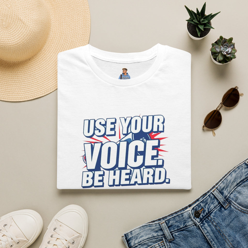 Camiseta de empoderamiento: usa tu voz y hazte escuchar
