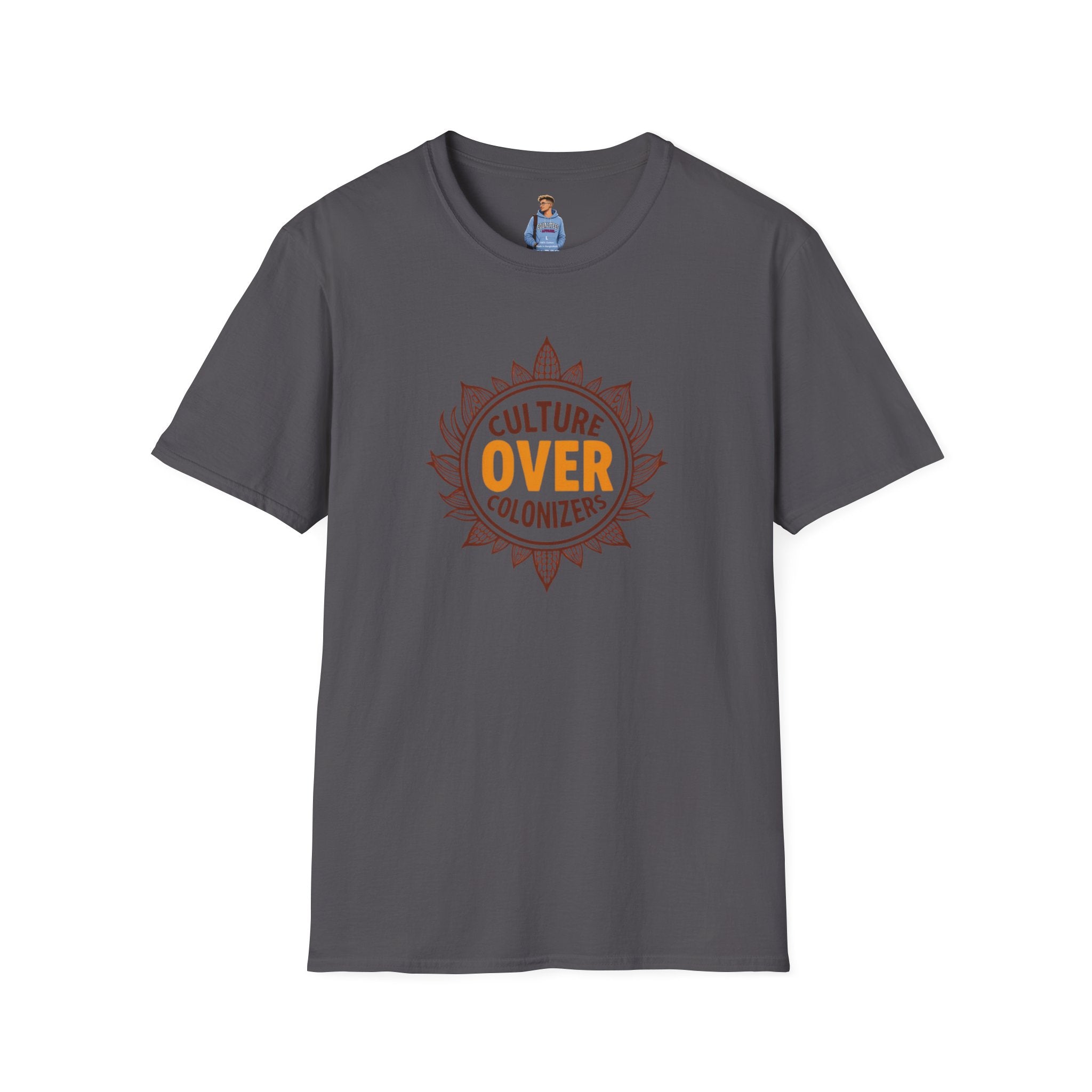 Culture Over Colonizers Unisex Softstyle T-Shirt