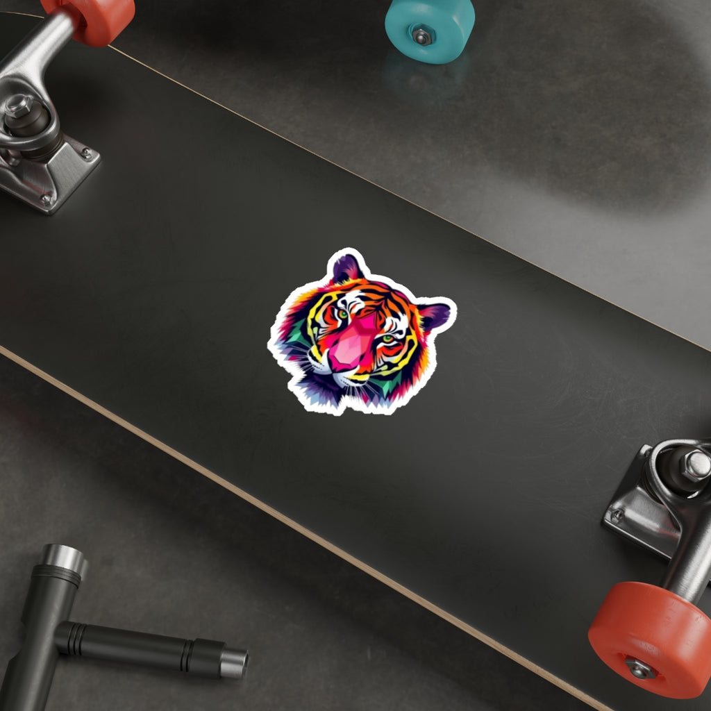 Die-Cut Stickers - Pride Tiger - EqualiTees.Me