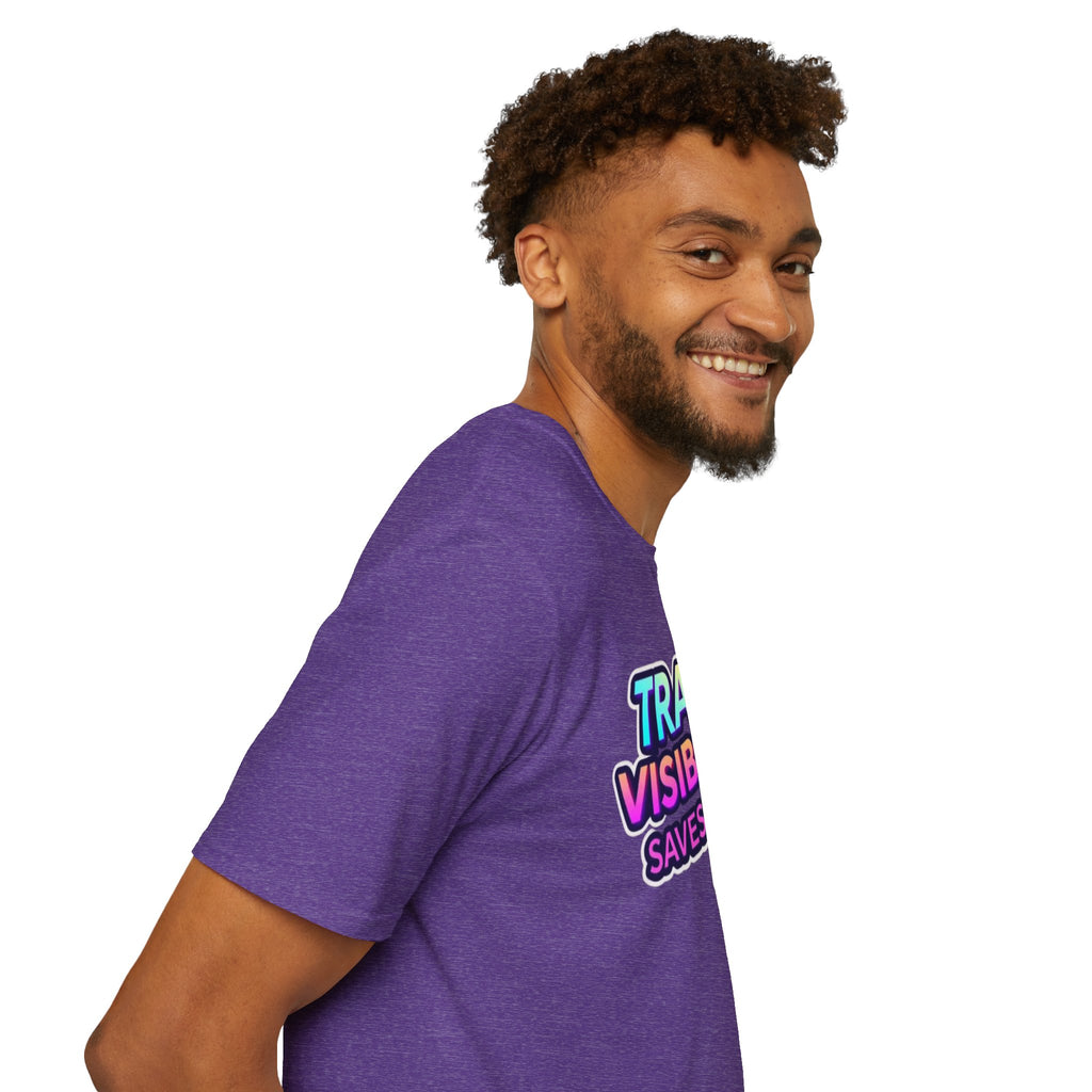 Trans Visibility Saves Lives Statement T-shirt