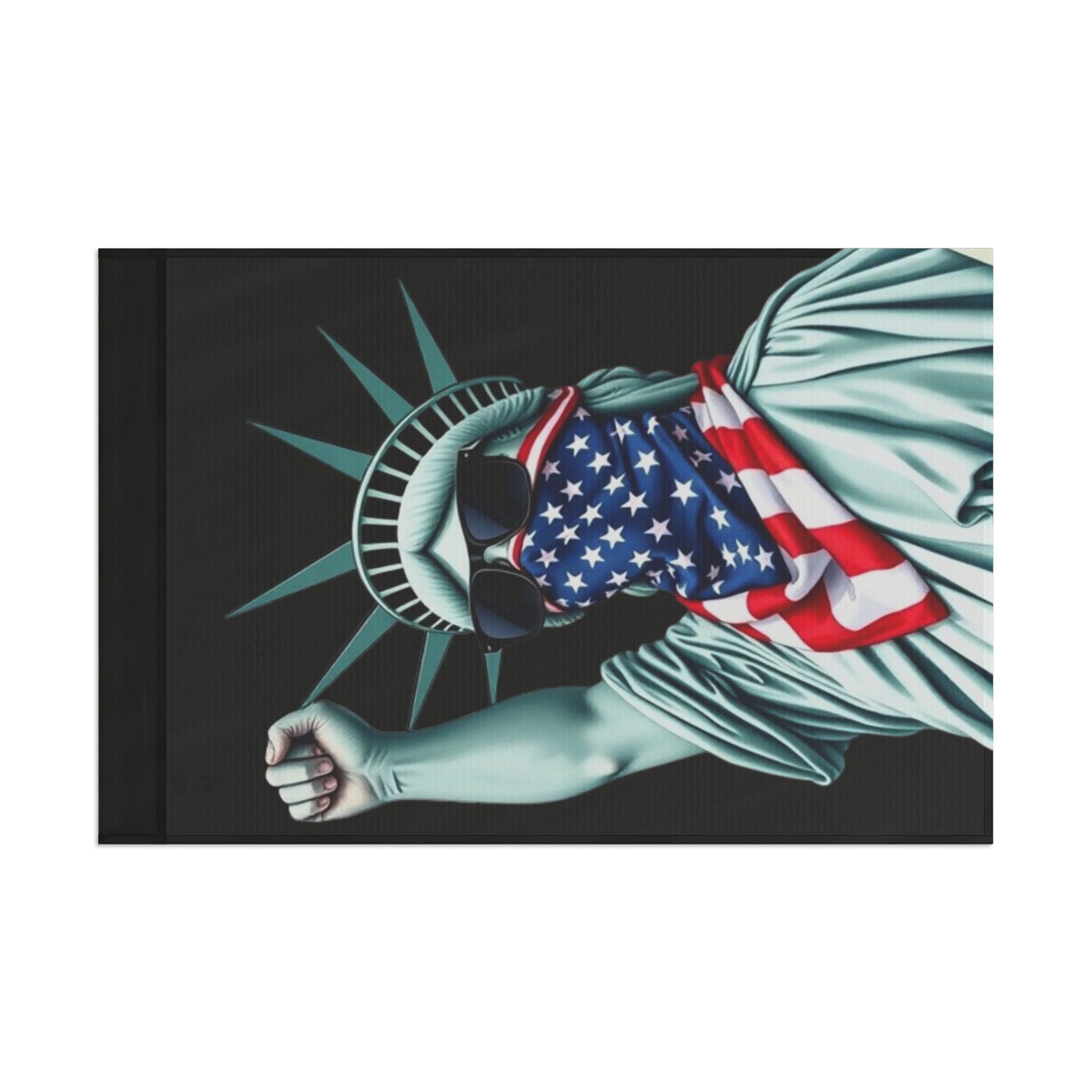 Resist With Lady Liberty Flag Design - EqualiTees.Me