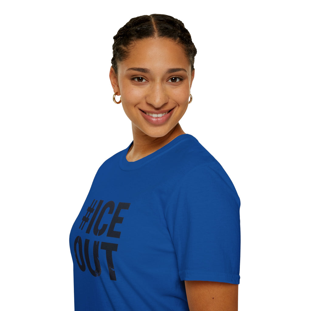 #ICE OUT Political Resistance T-Shirt