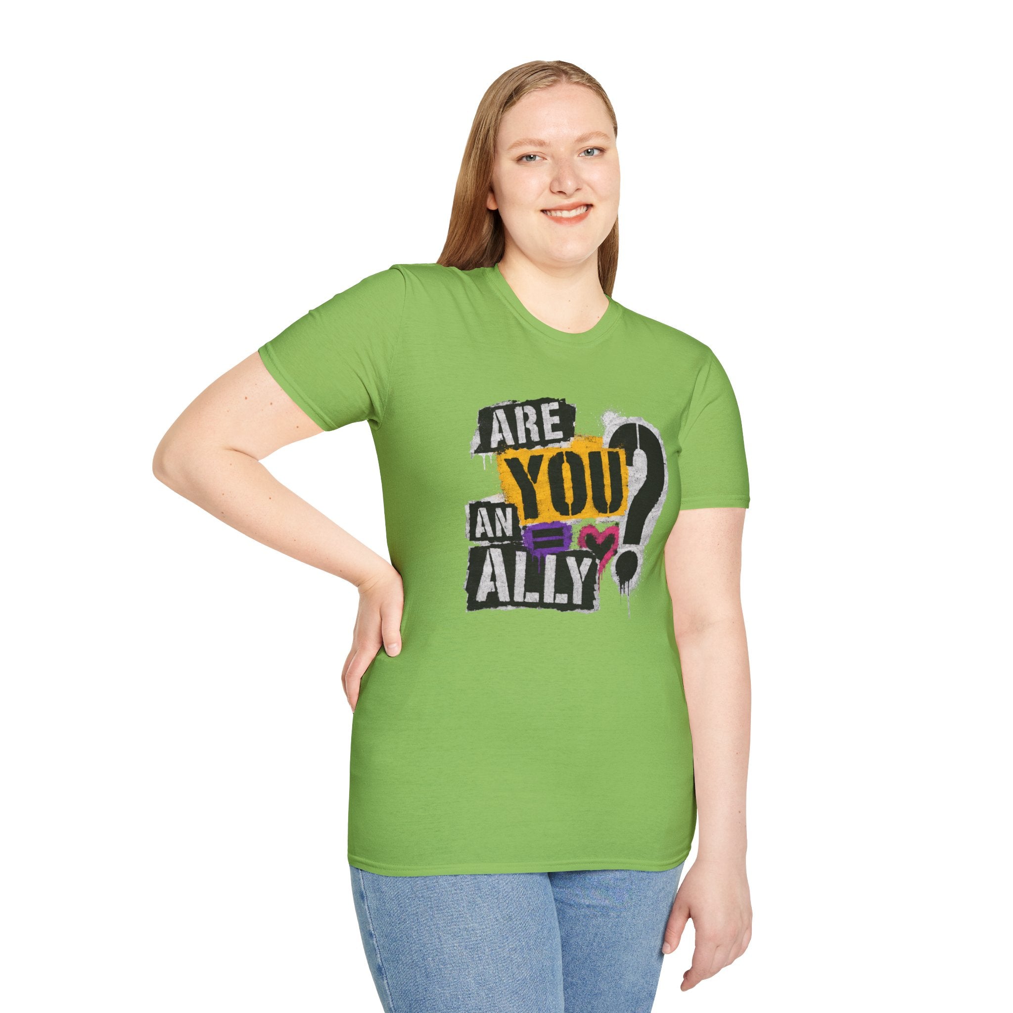 Are You An Ally? Graphic T‑Shirt — Pride & Allyship Tee
