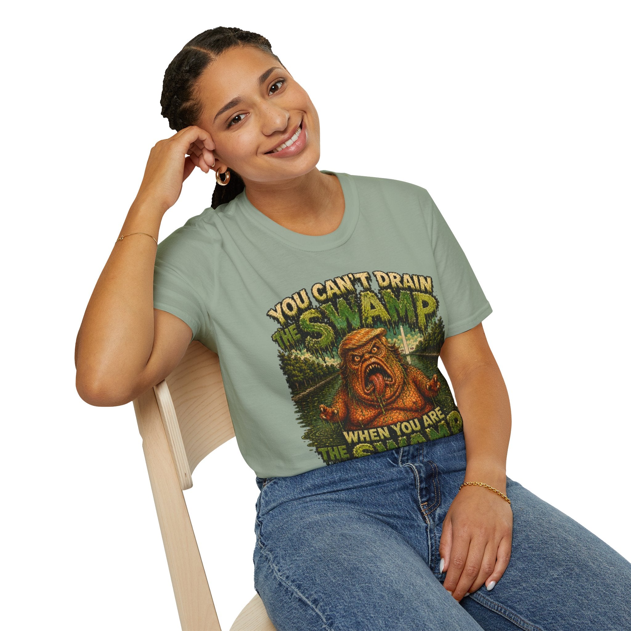 T-Shirt — "You Can't Drain the Swamp when you ARE the Swamp" Graphic Tee