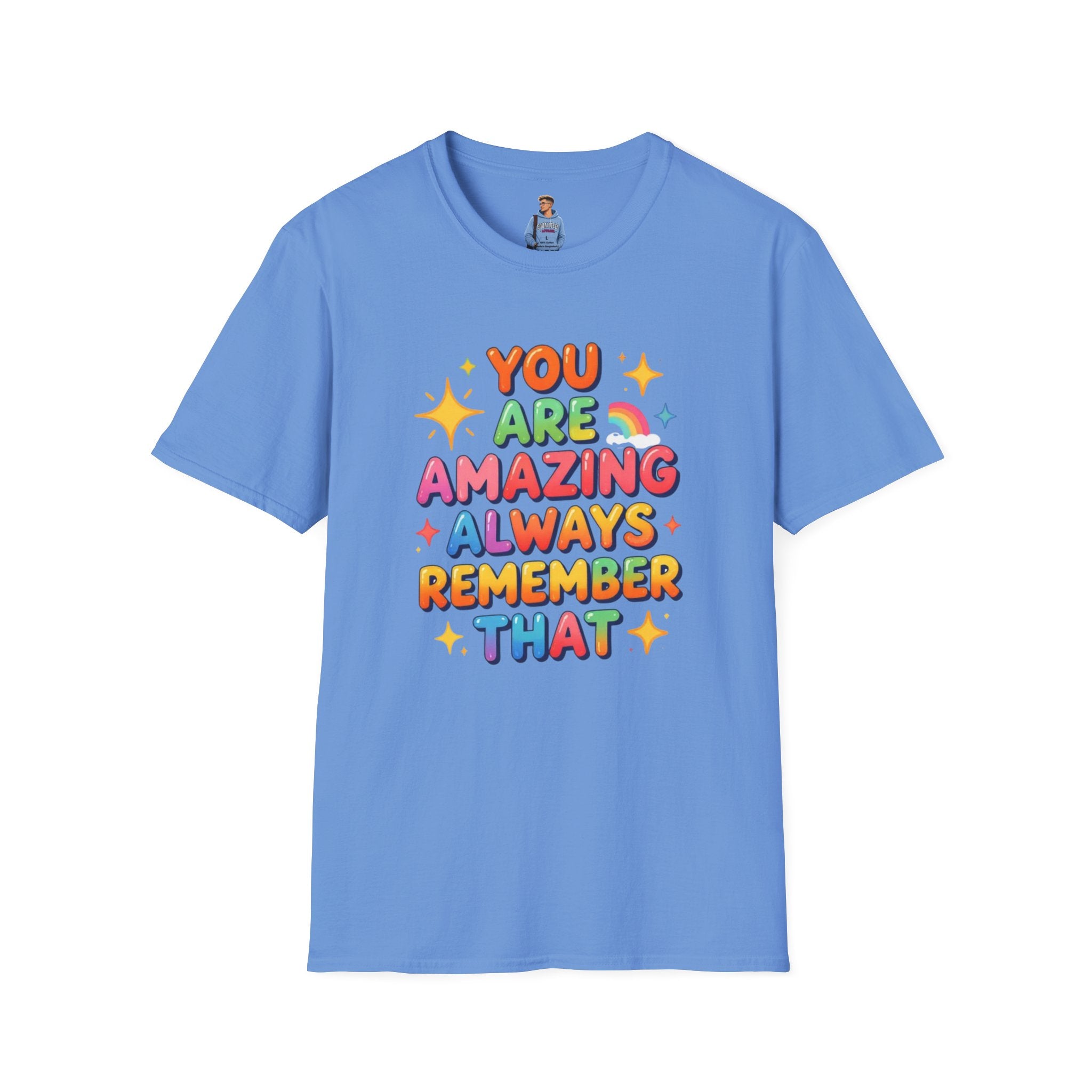 You Are Amazing T-Shirt — Colorful Inspirational Graphic Tee