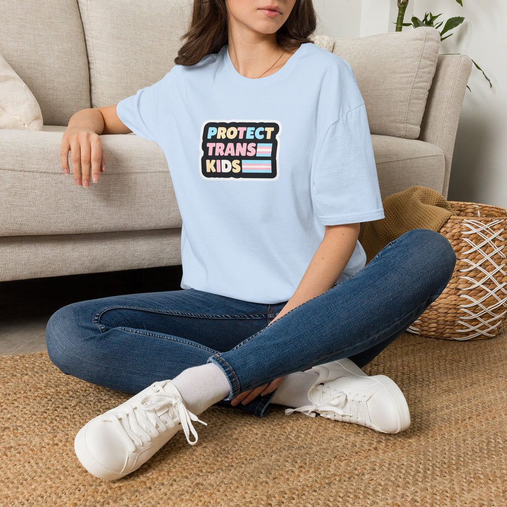 Camiseta unisex de estilo suave "Protect Trans Kids" - Empowerment &amp; Pride Apparel