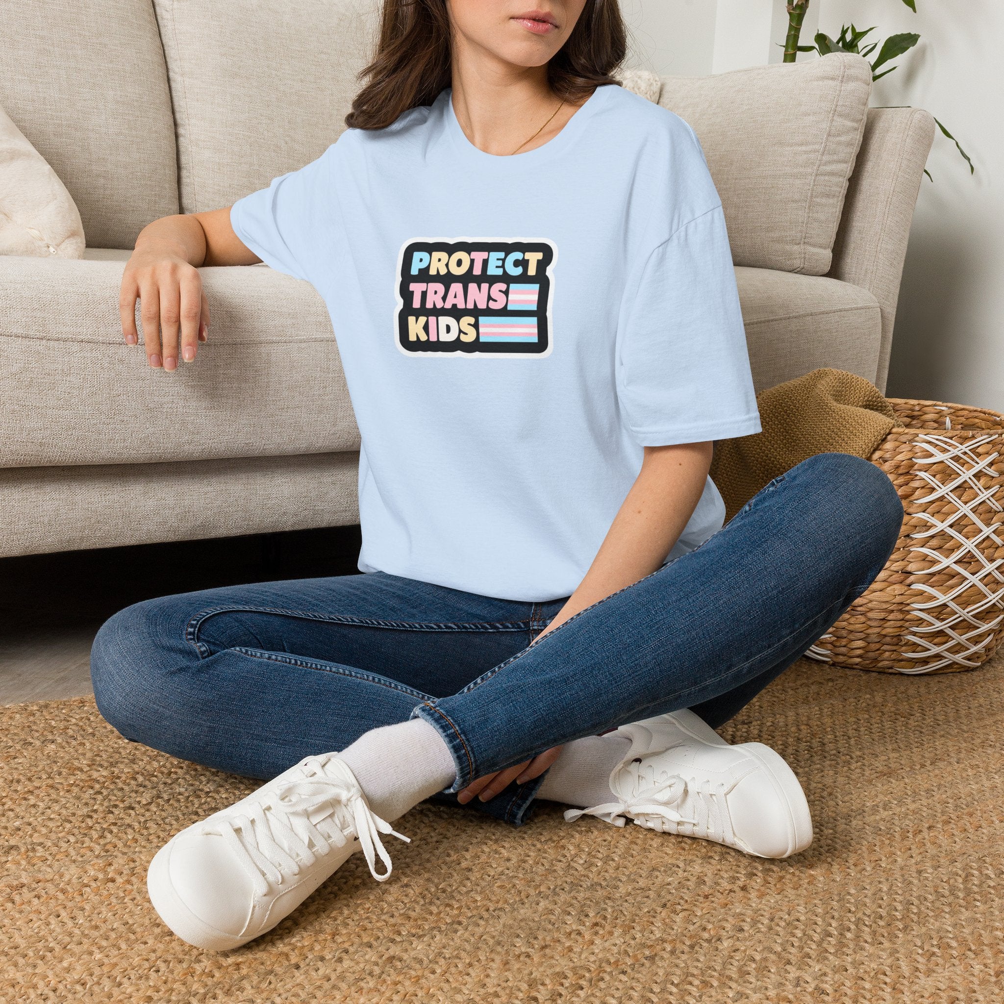 Camiseta unisex de estilo suave "Protect Trans Kids" - Empowerment &amp; Pride Apparel