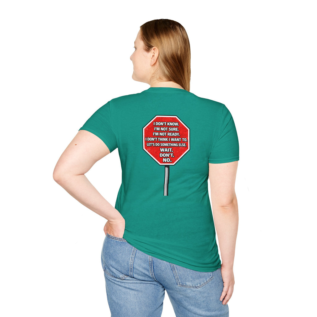 He Said Stop T-Shirt - Consent Awareness