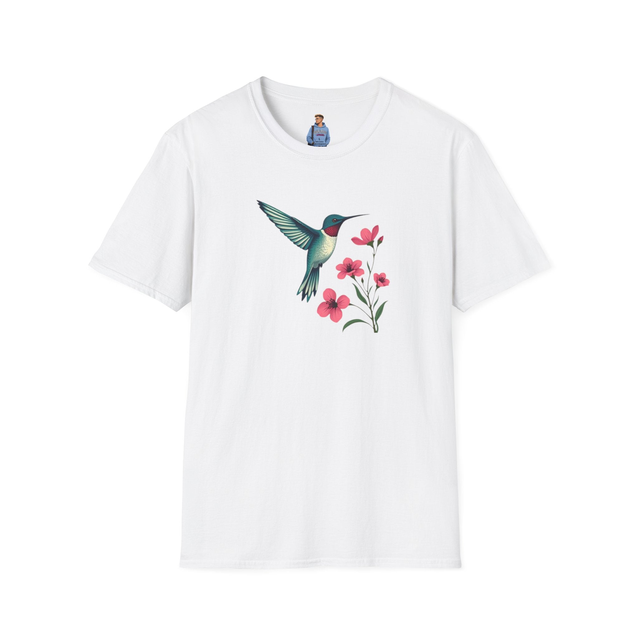 Floral Hummingbird T-Shirt
