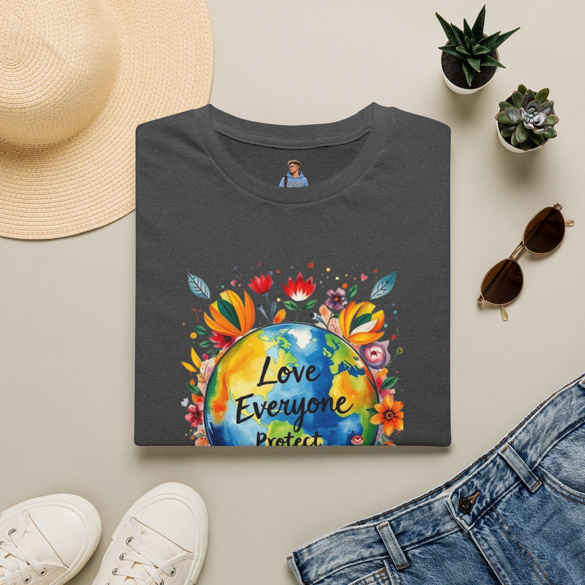 Love Everyone Protect The Planet T-Shirt