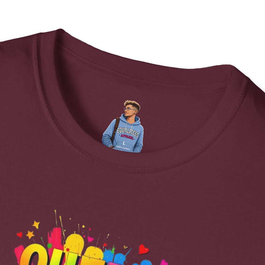 Queer Kids Matter Unisex Softstyle T-Shirt - Celebrate Inclusivity & Pride