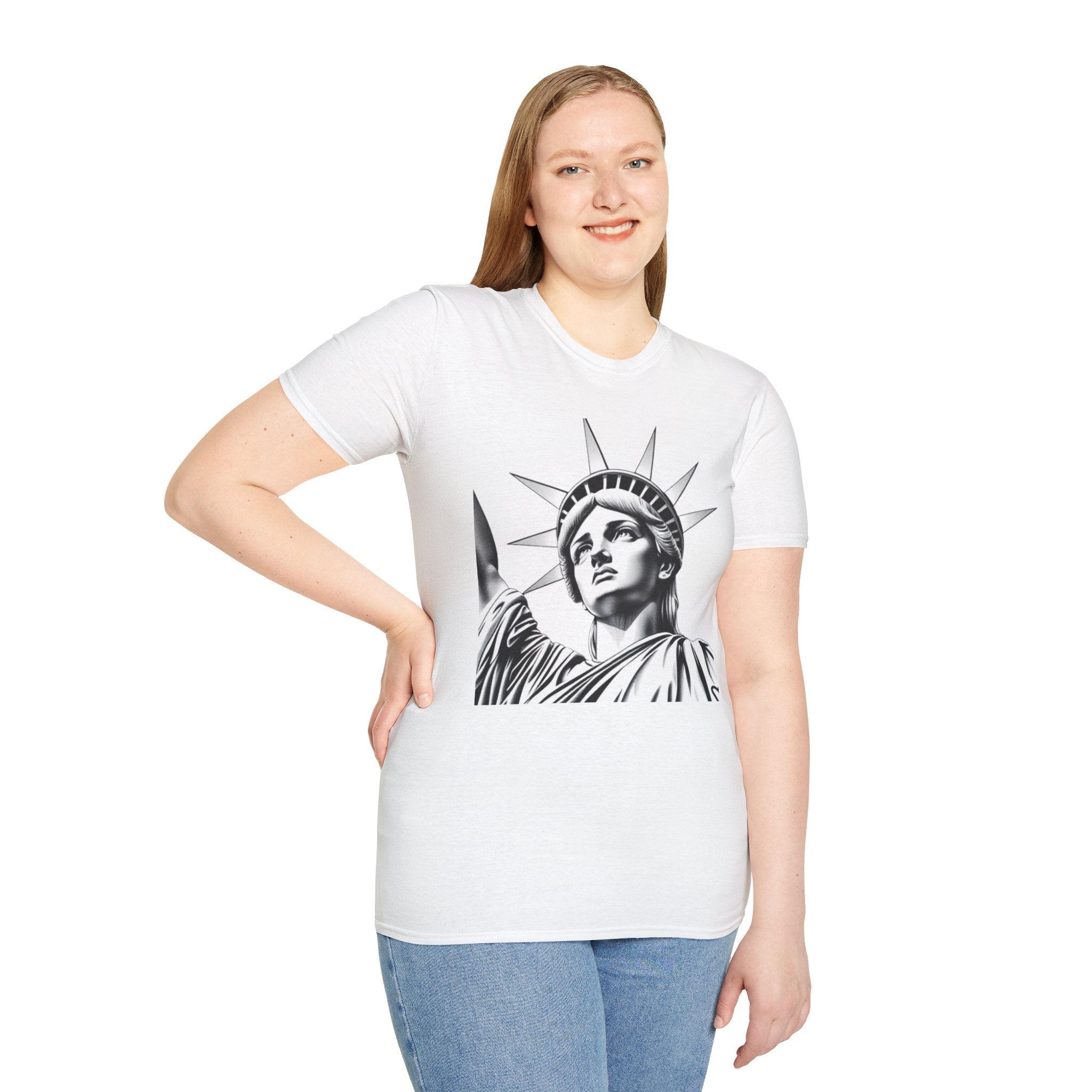 Statue of Liberty Unisex Softstyle T-Shirt