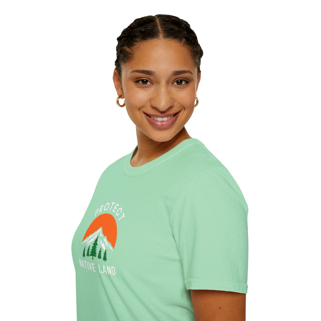 Protect Native Land Softstyle Unisex T-shirt