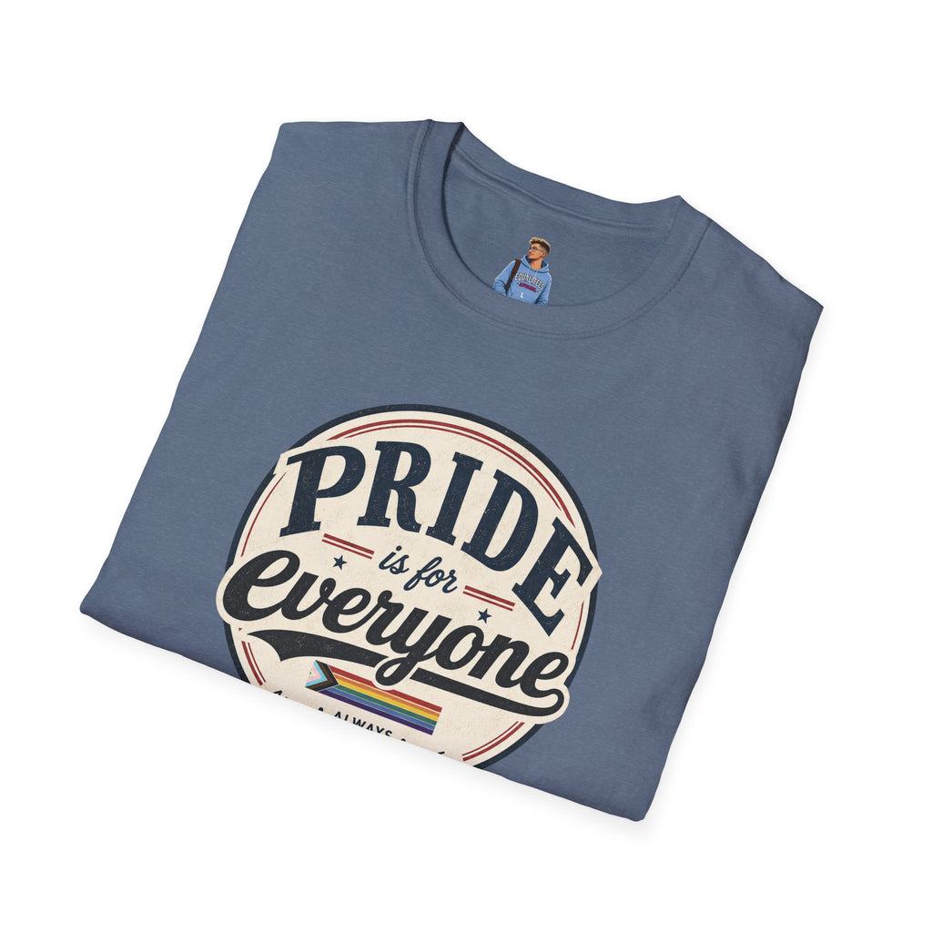 Pride Is for Everyone T-Shirt — Inclusive Retro Pride Tee