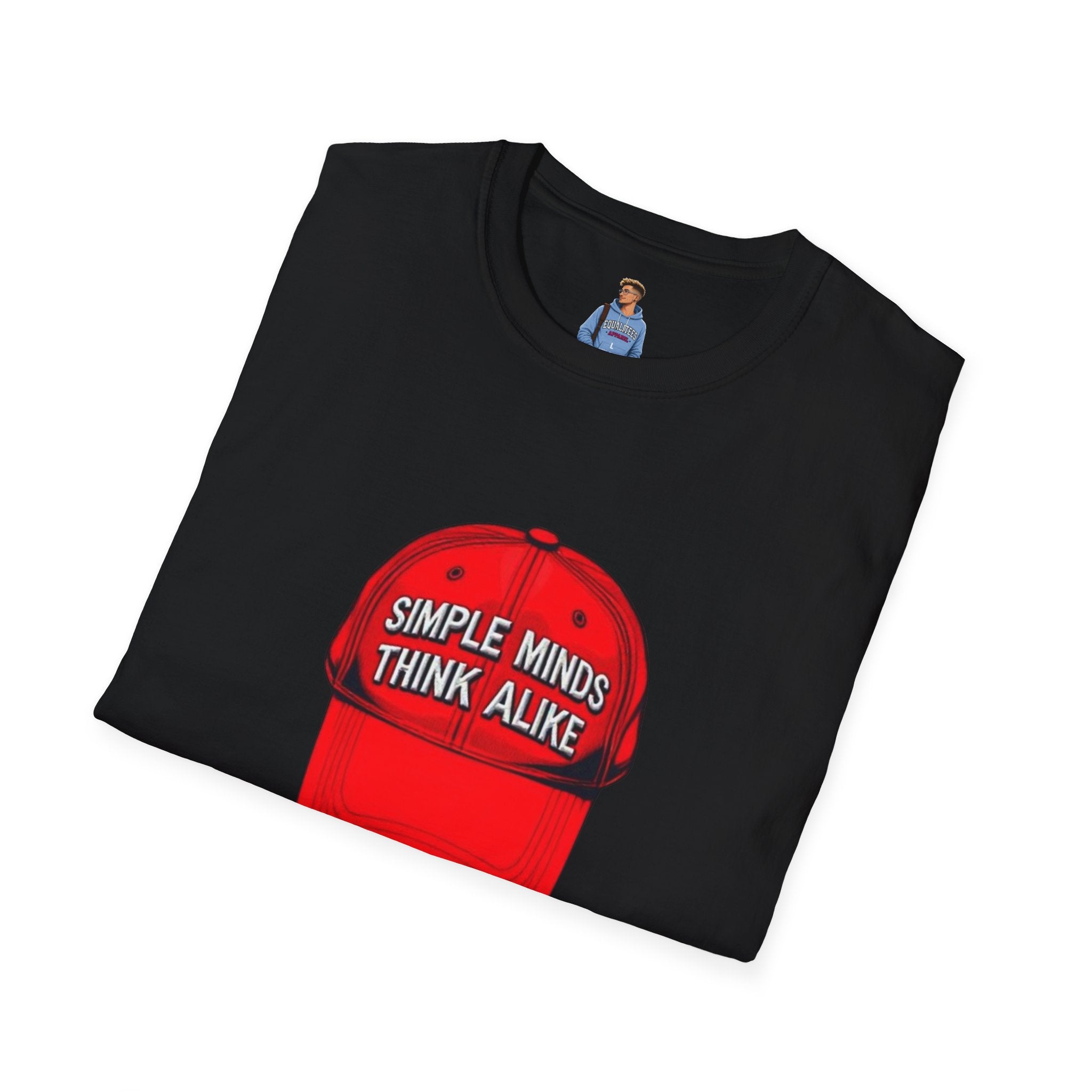 Simple Minds Think Alike T-Shirt' & 'Make America Think Again' Graphic Tee