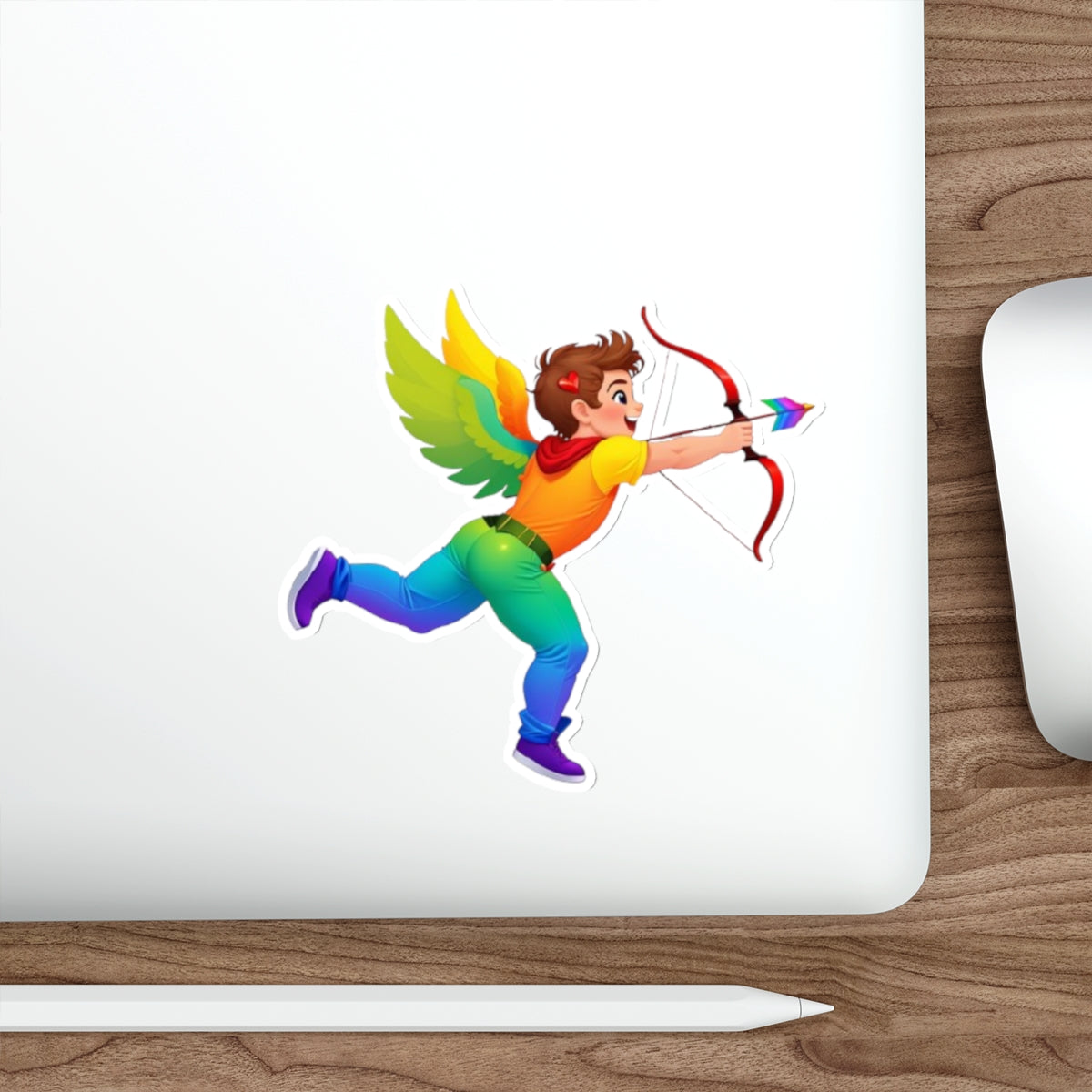 Die-Cut Stickers - Cutie Qupid - EqualiTees.Me