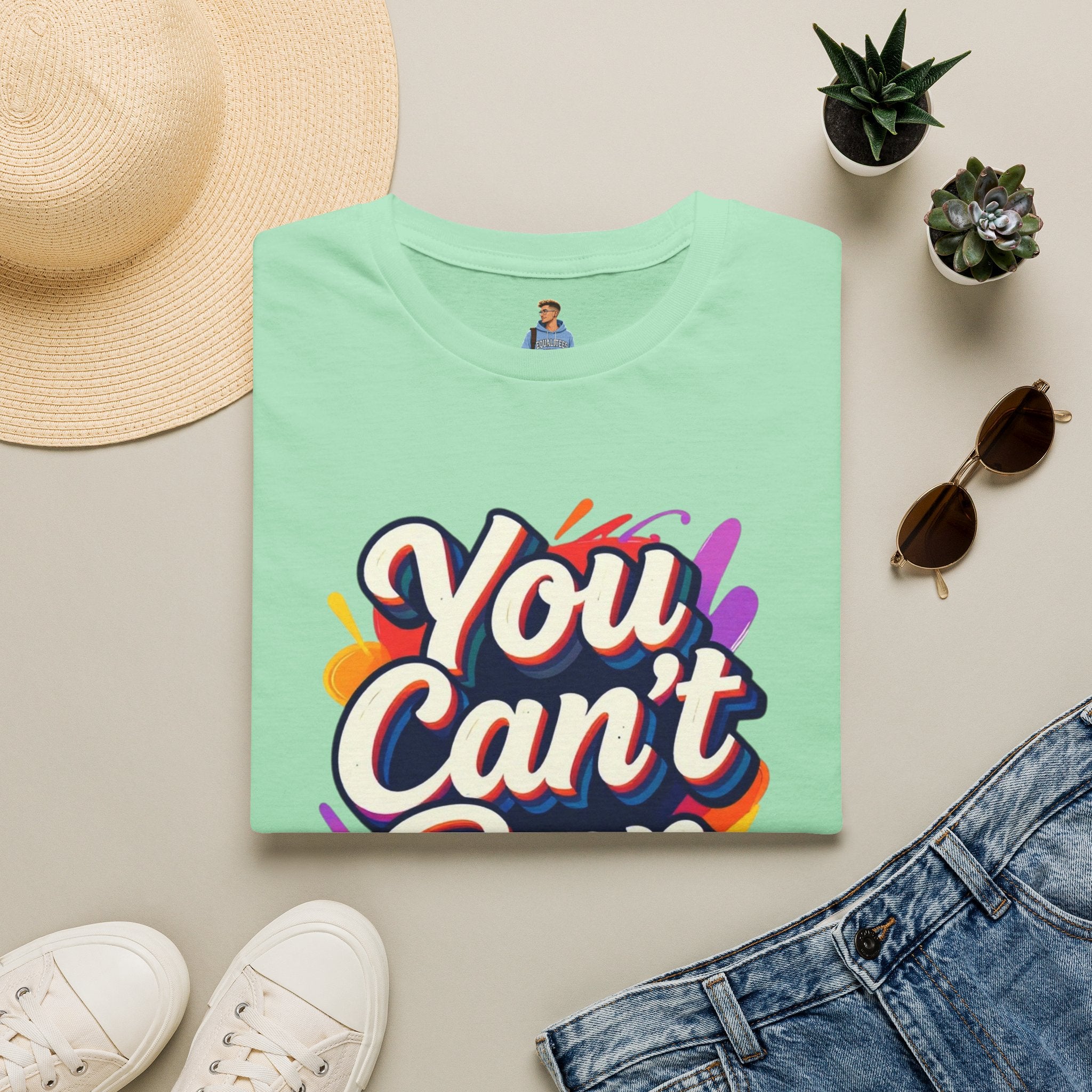You Can't Ban Love T‑Shirt — Rainbow LGBTQ+ Pride Graphic Tee