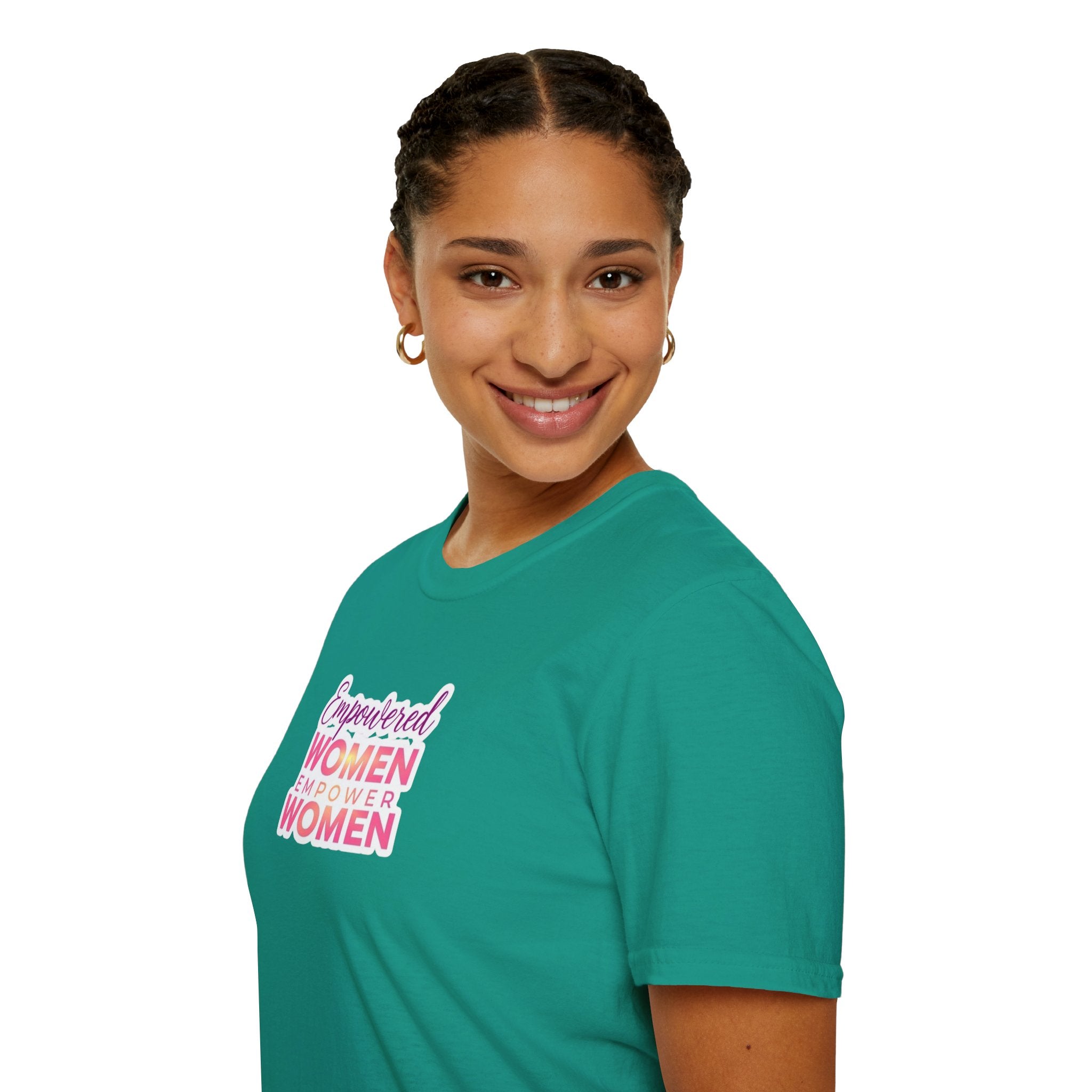 Empowered Women T-Shirt | Unisex Softstyle Tee for Women’s Empowerment