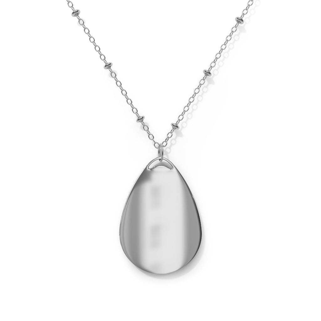 Colorful Eye Teardrop Pendant Necklace
