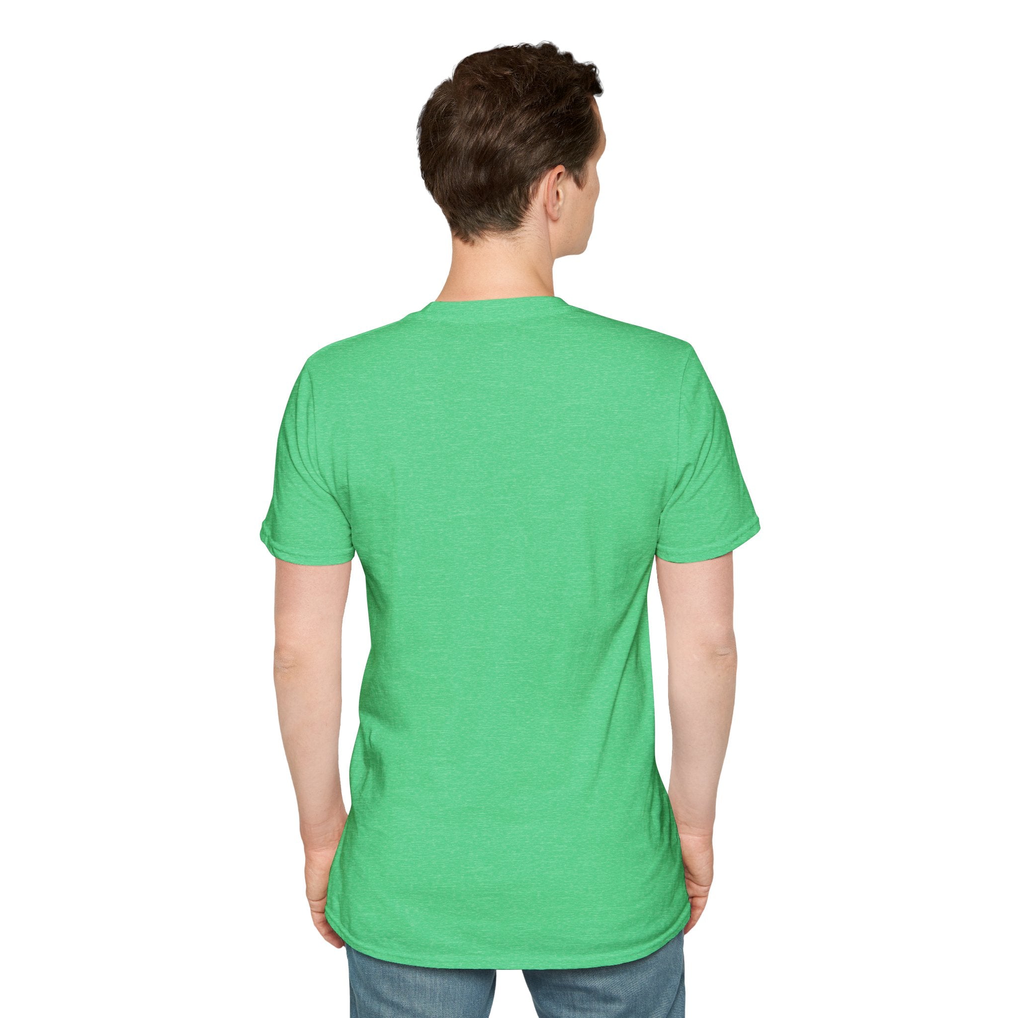 Unisex Softstyle T-Shirt - 'Queer People Belong Everywhere' Pride Graphic Tee