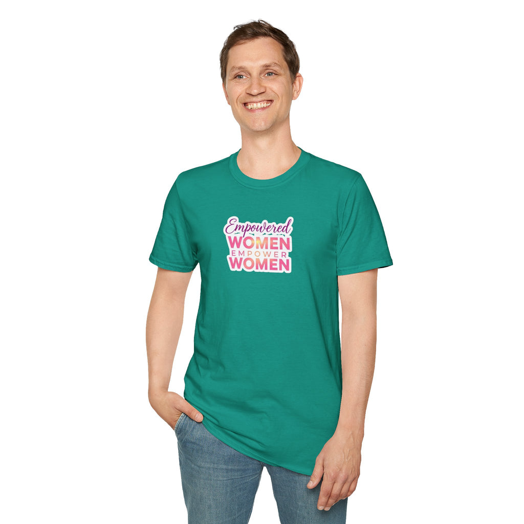 Empowered Women T-Shirt | Unisex Softstyle Tee for Women’s Empowerment