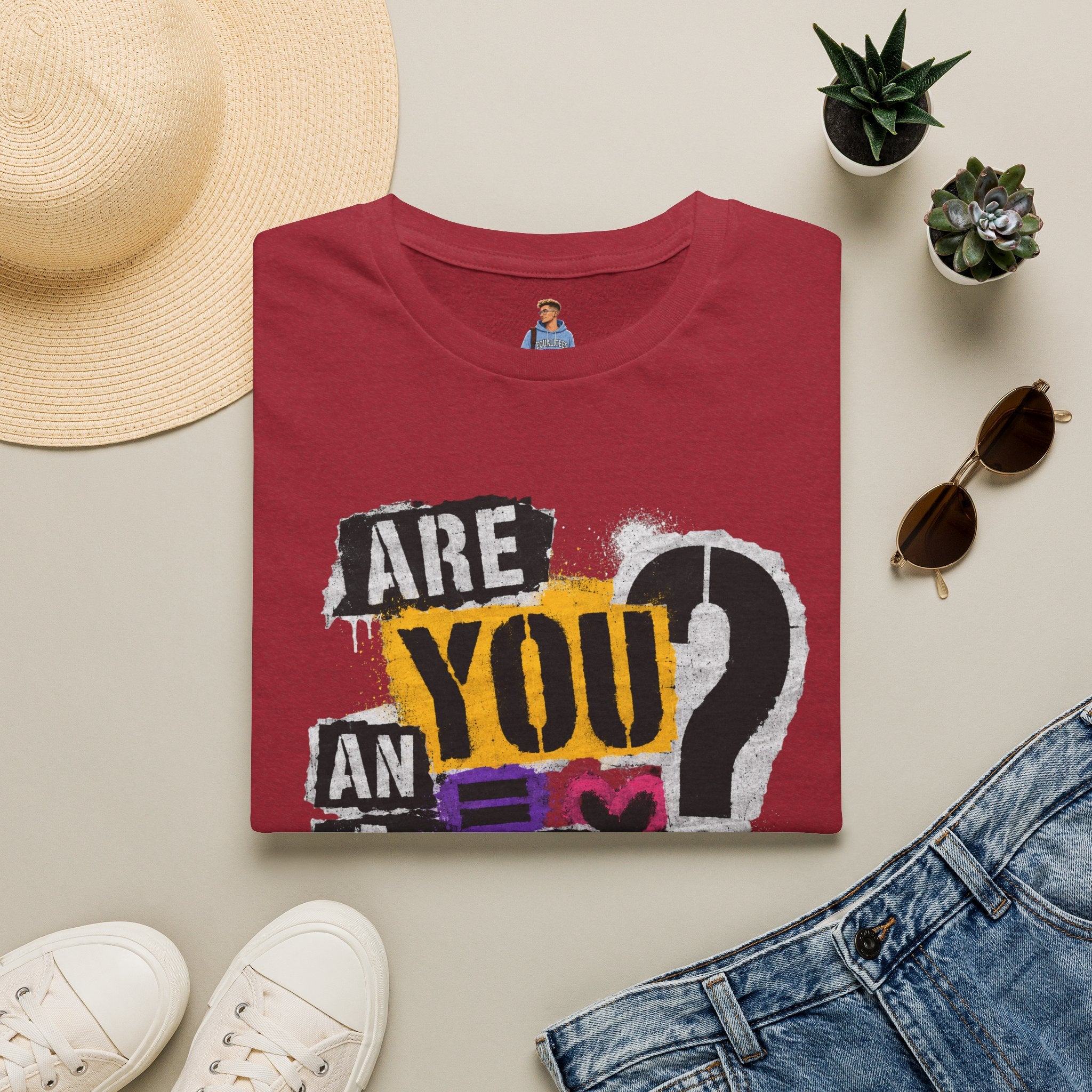 Are You An Ally? Graphic T‑Shirt — Pride & Allyship Tee