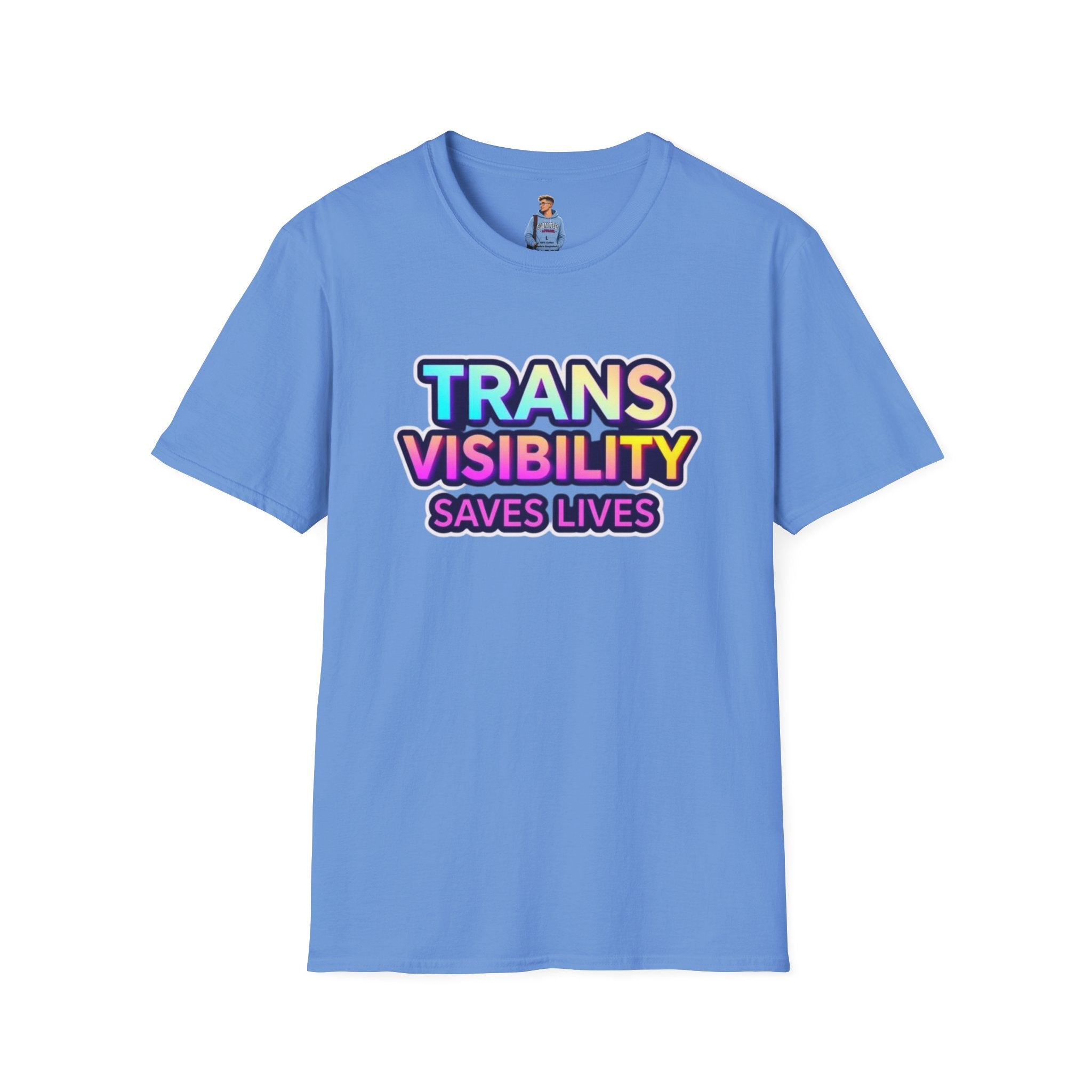 Trans Visibility Saves Lives Statement T-shirt