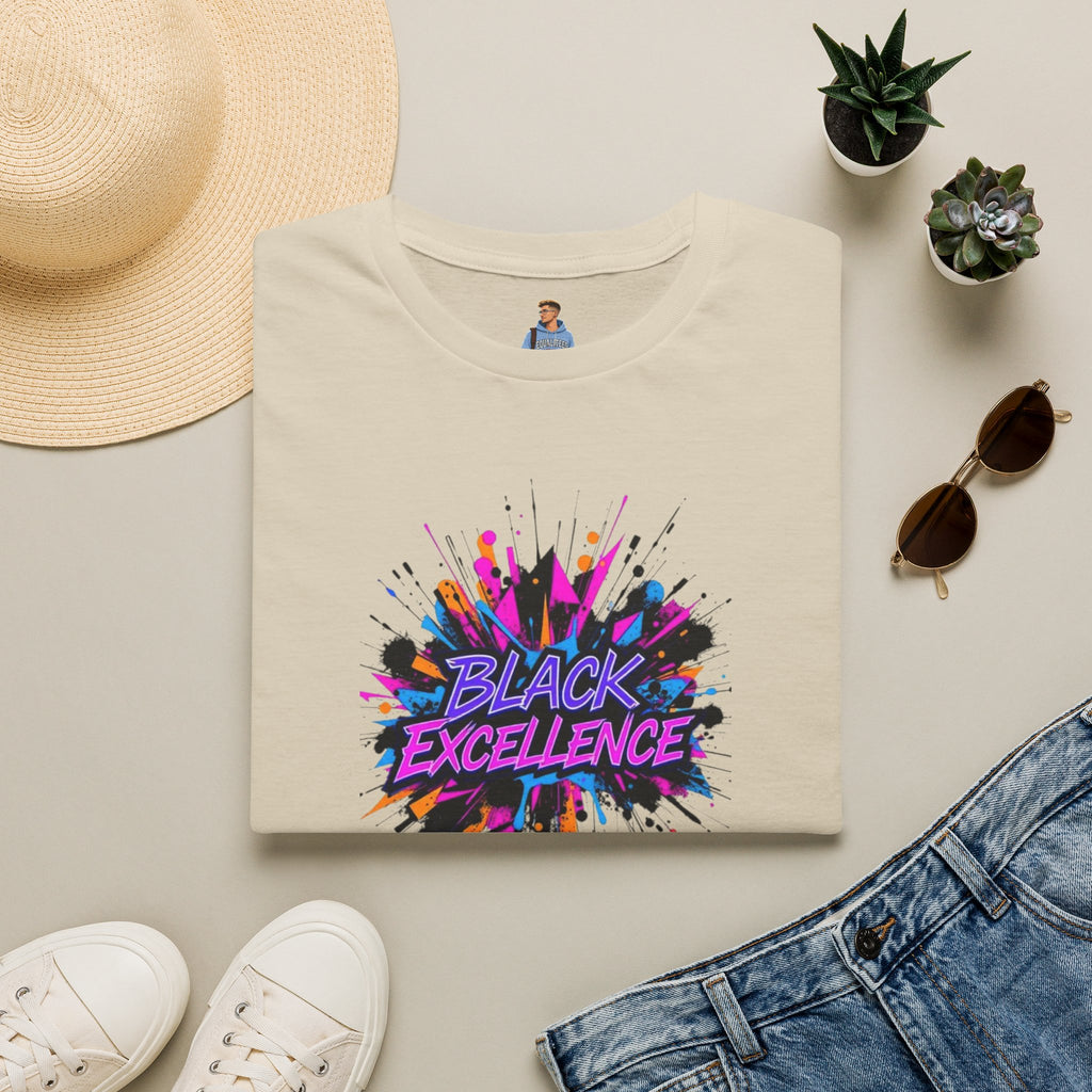 Unisex Softstyle T-Shirt - Black Excellence Graphic Tee