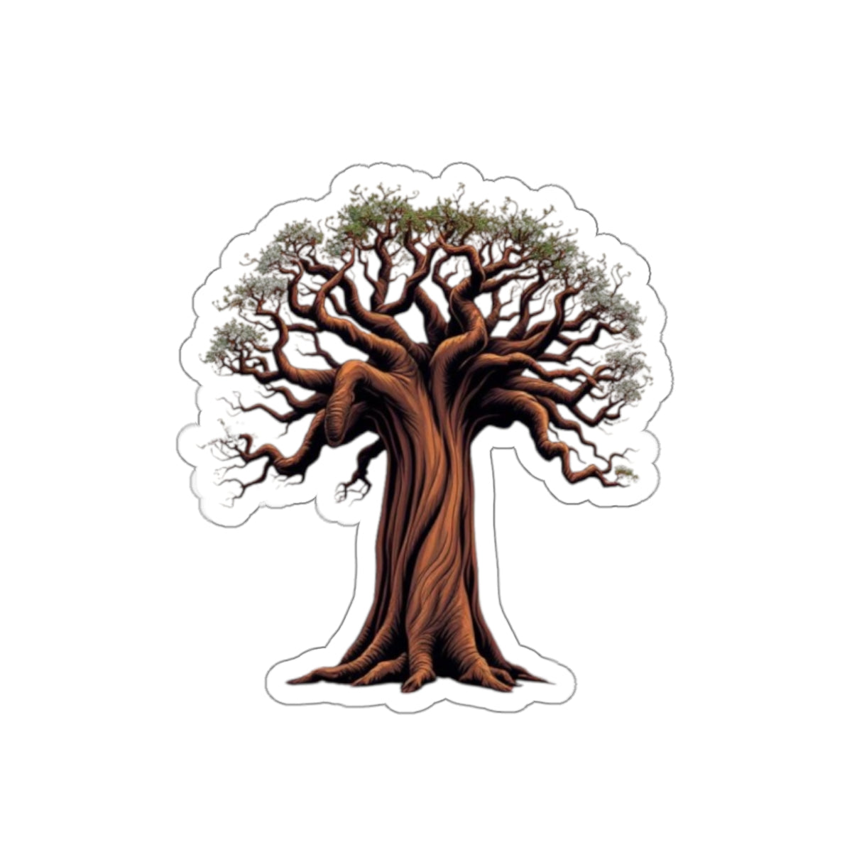 Die-Cut Stickers - Baobab Tree - EqualiTees.Me
