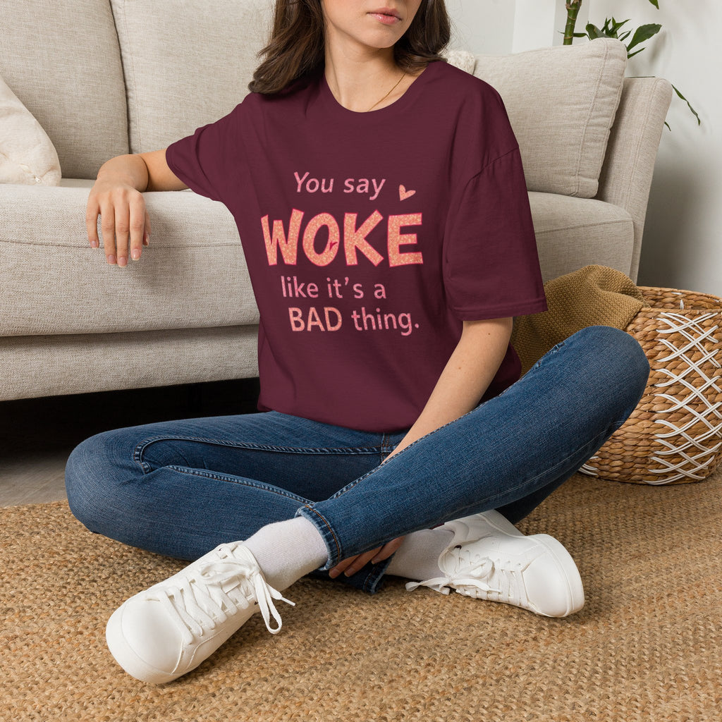 Woke is Empathy T-Shirt - Bold Statement Tee for Everyday Activists