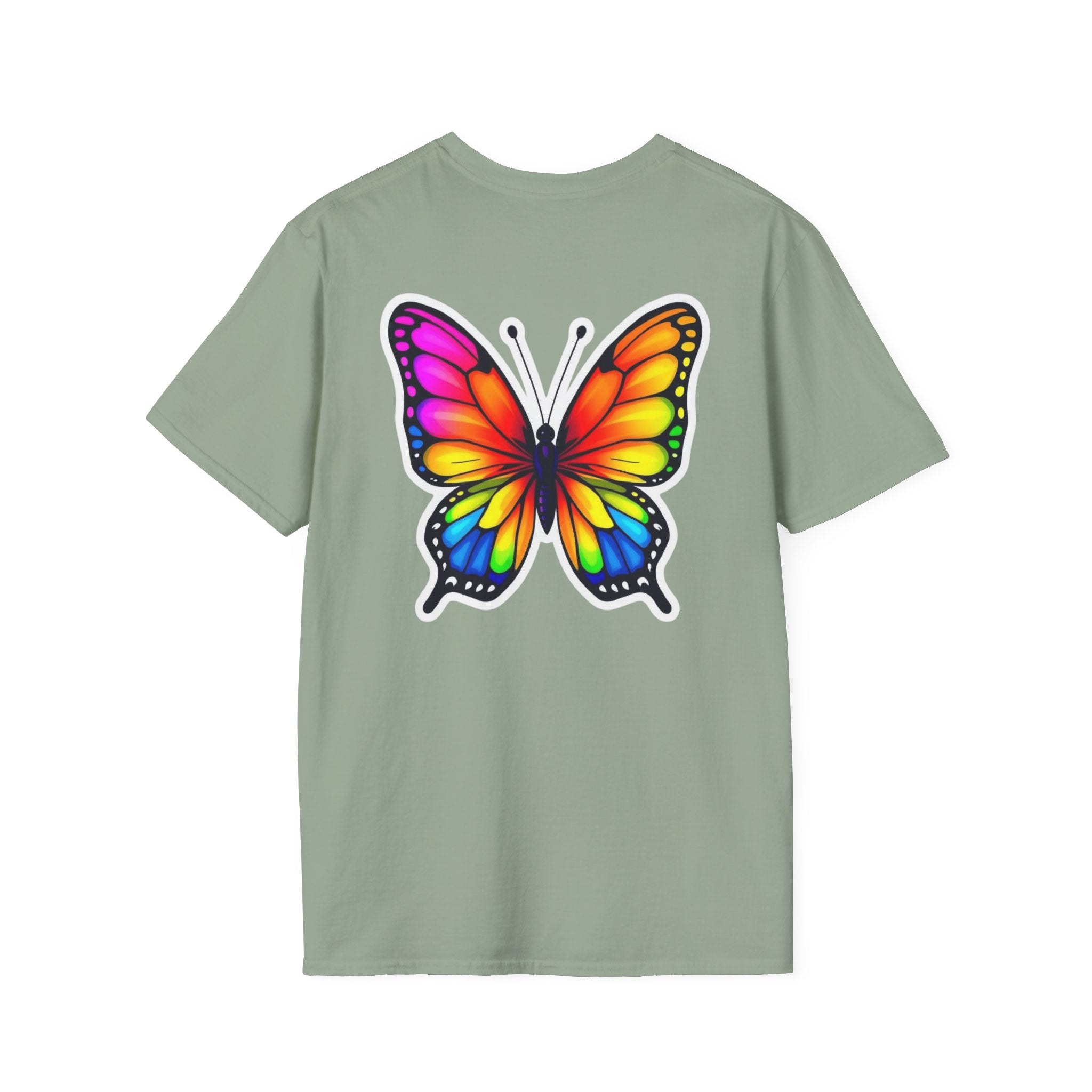Rainbow Butterfly Cocoon Pride T-Shirt