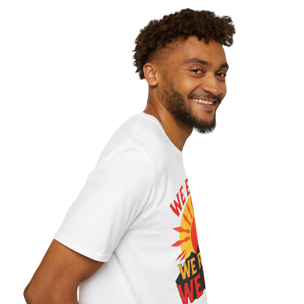 Unisex Softstyle T-Shirt, We Exist We Resist We Rise