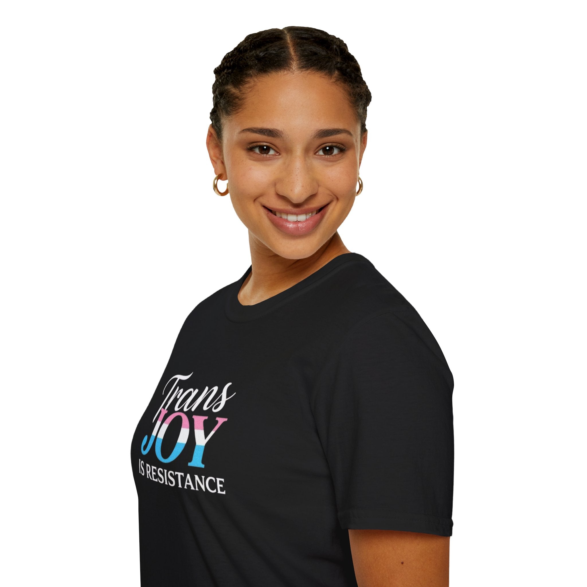 Trans Joy is Resistance Unisex T-Shirt - Celebrate Love and Empowerment