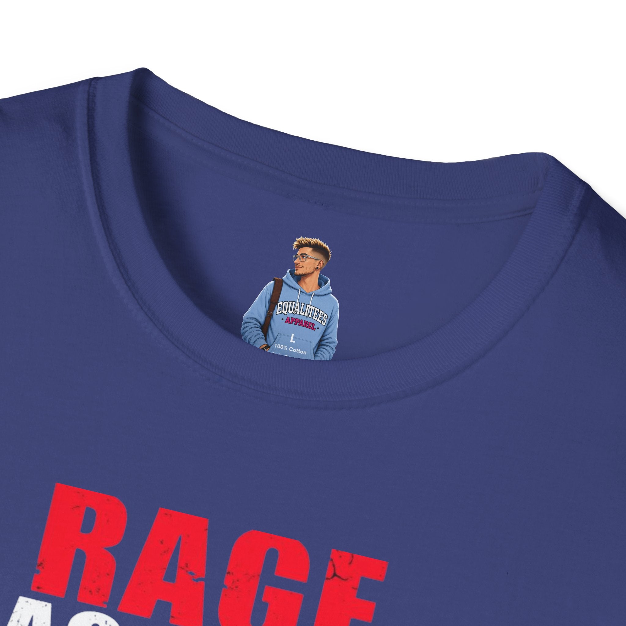 Camiseta unisex Softstyle - Camiseta gráfica "Rage Against the BS"
