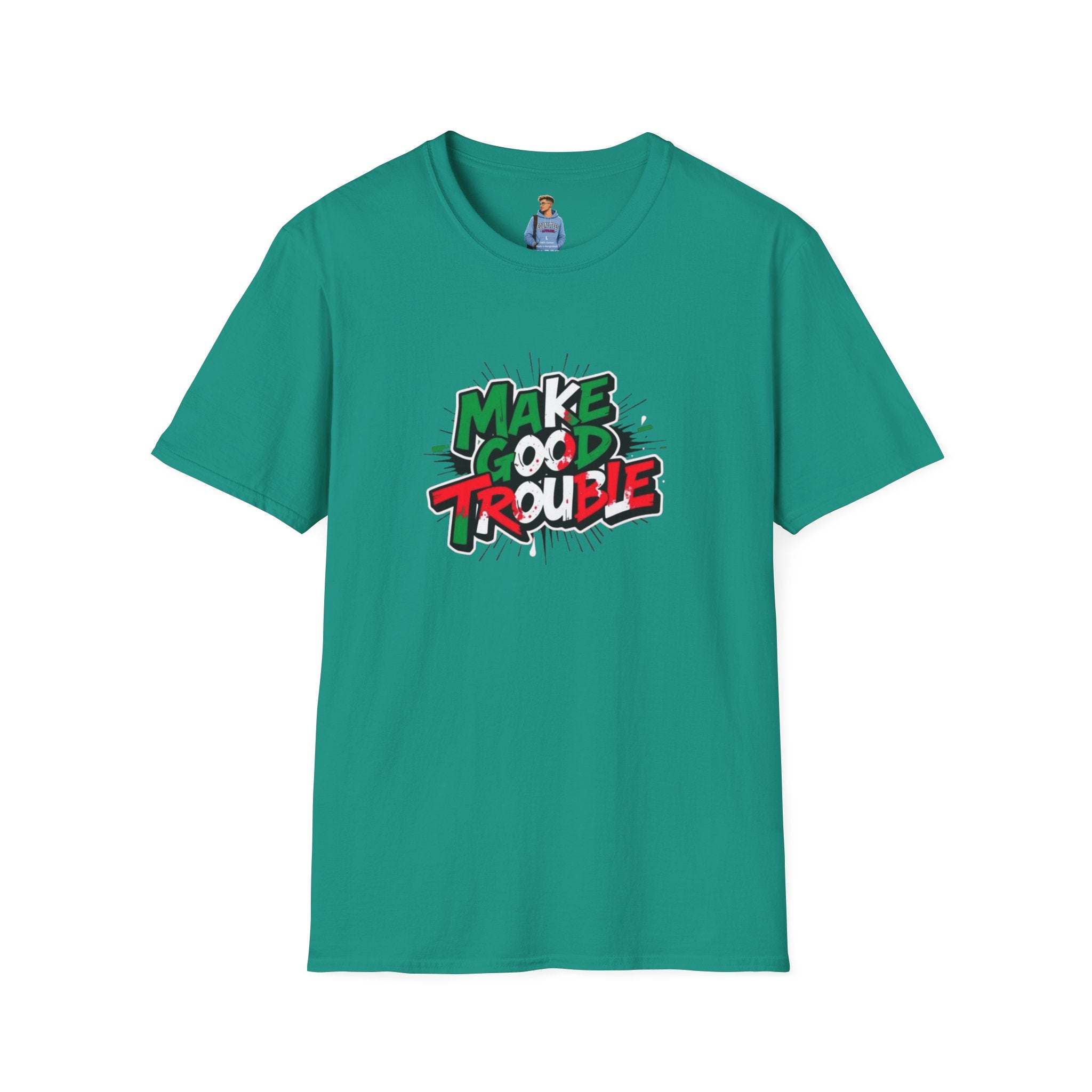 Make Good Trouble T-shirt  Fun Graphic Tee for Activists & Trendsetters