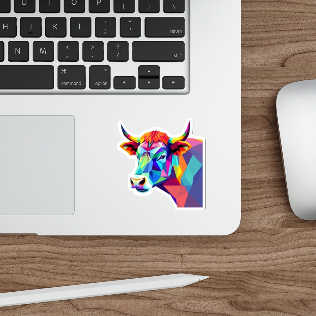 Die-Cut Stickers - Pride Bull - EqualiTees.Me