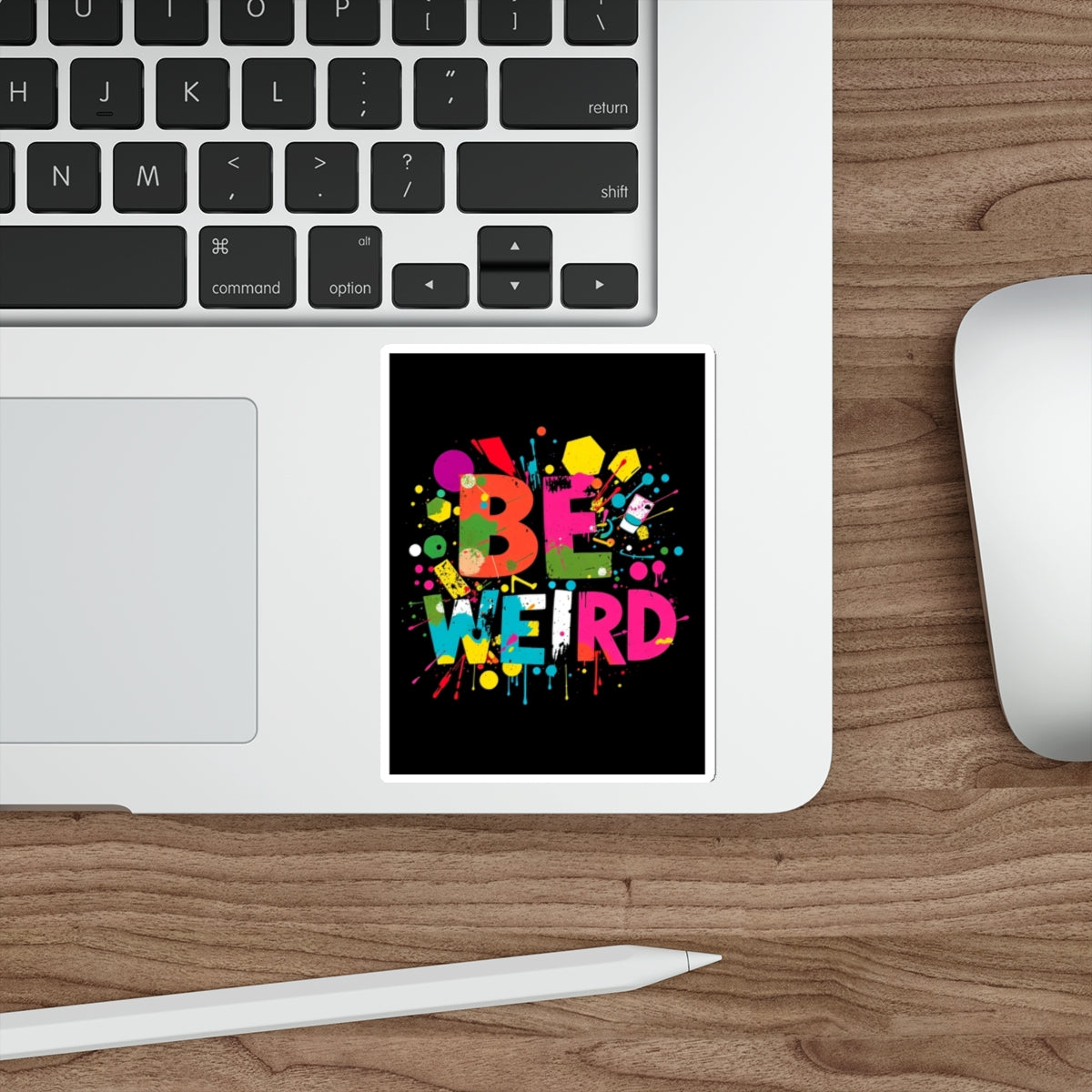 Be Weird Die-Cut Stickers