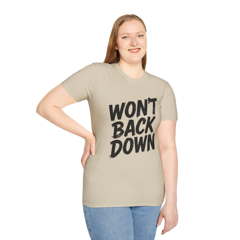 Won't Back Down Protest T-Shirt