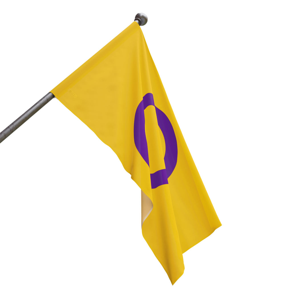 Intersex Pride Flag - Aesthetic LGBTQ+ Banner for Celebration & Home Decor - EqualiTees.Me