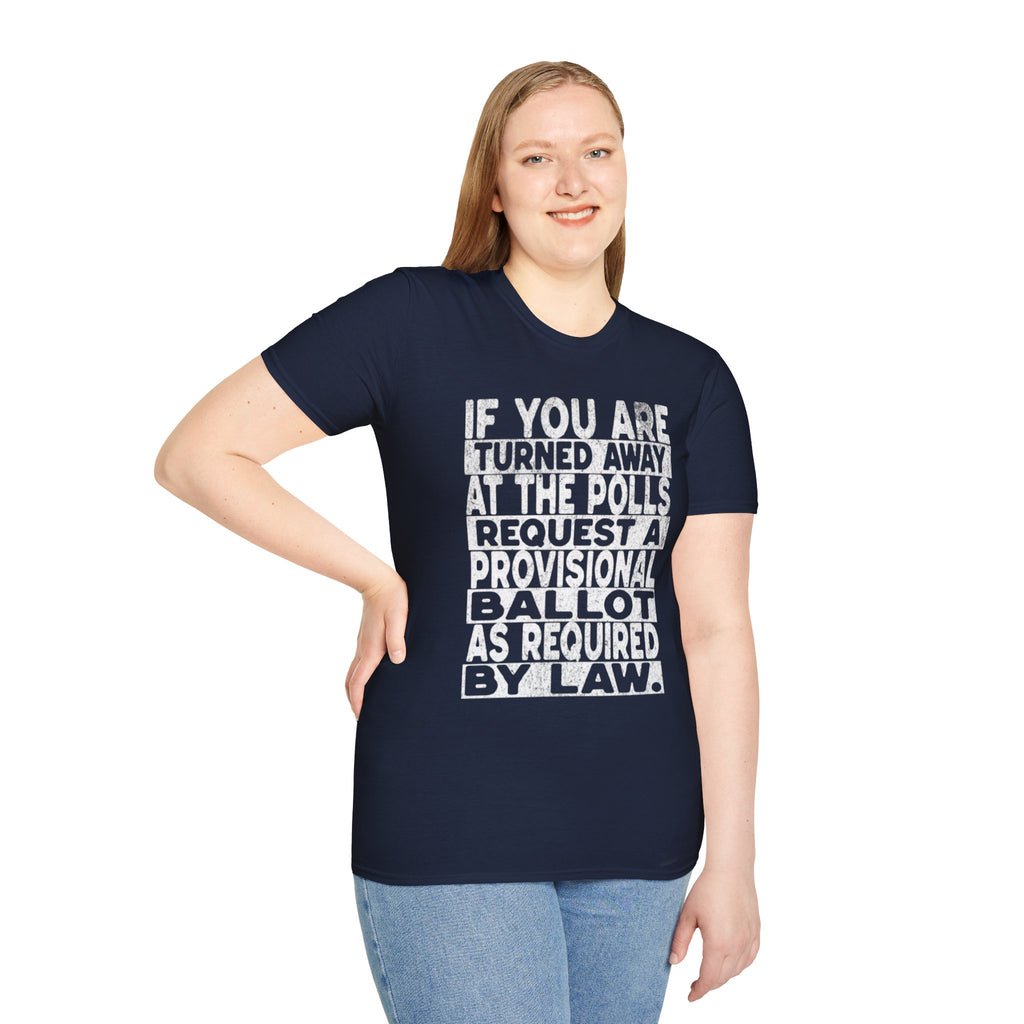 Know Your Rights Voter English T-Shirt