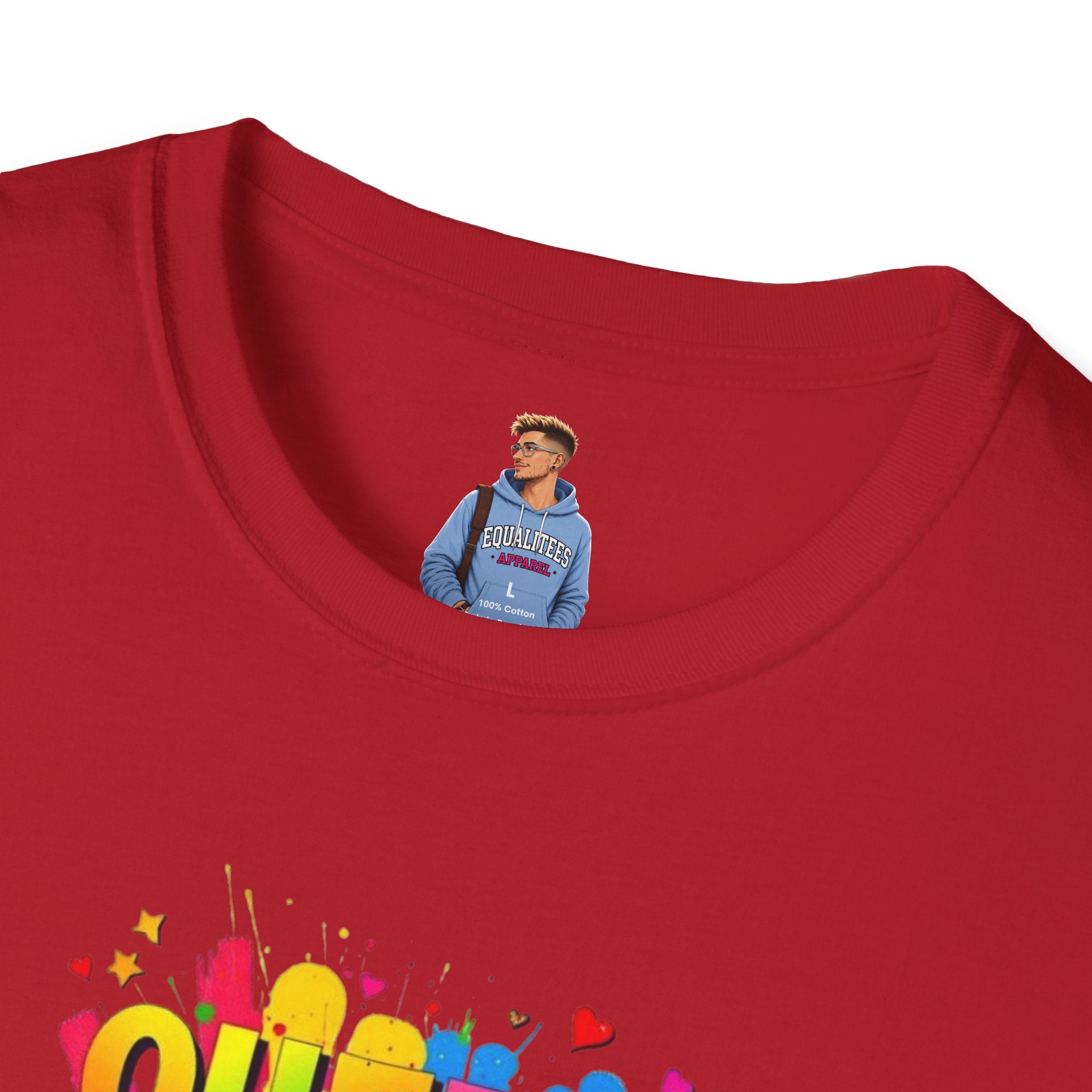 Queer Kids Matter Unisex Softstyle T-Shirt - Celebrate Inclusivity & Pride