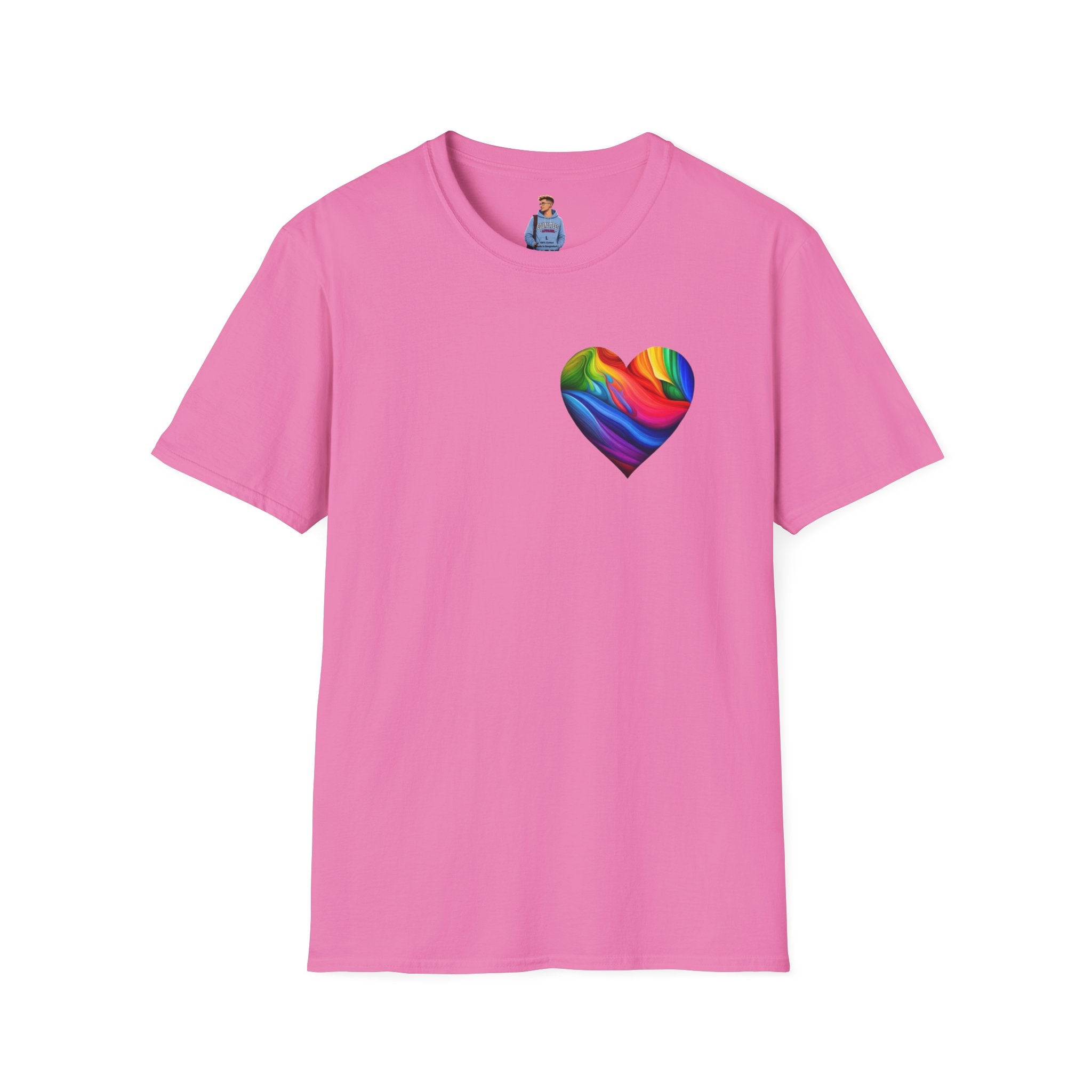 Pride Heart Design T-shirt